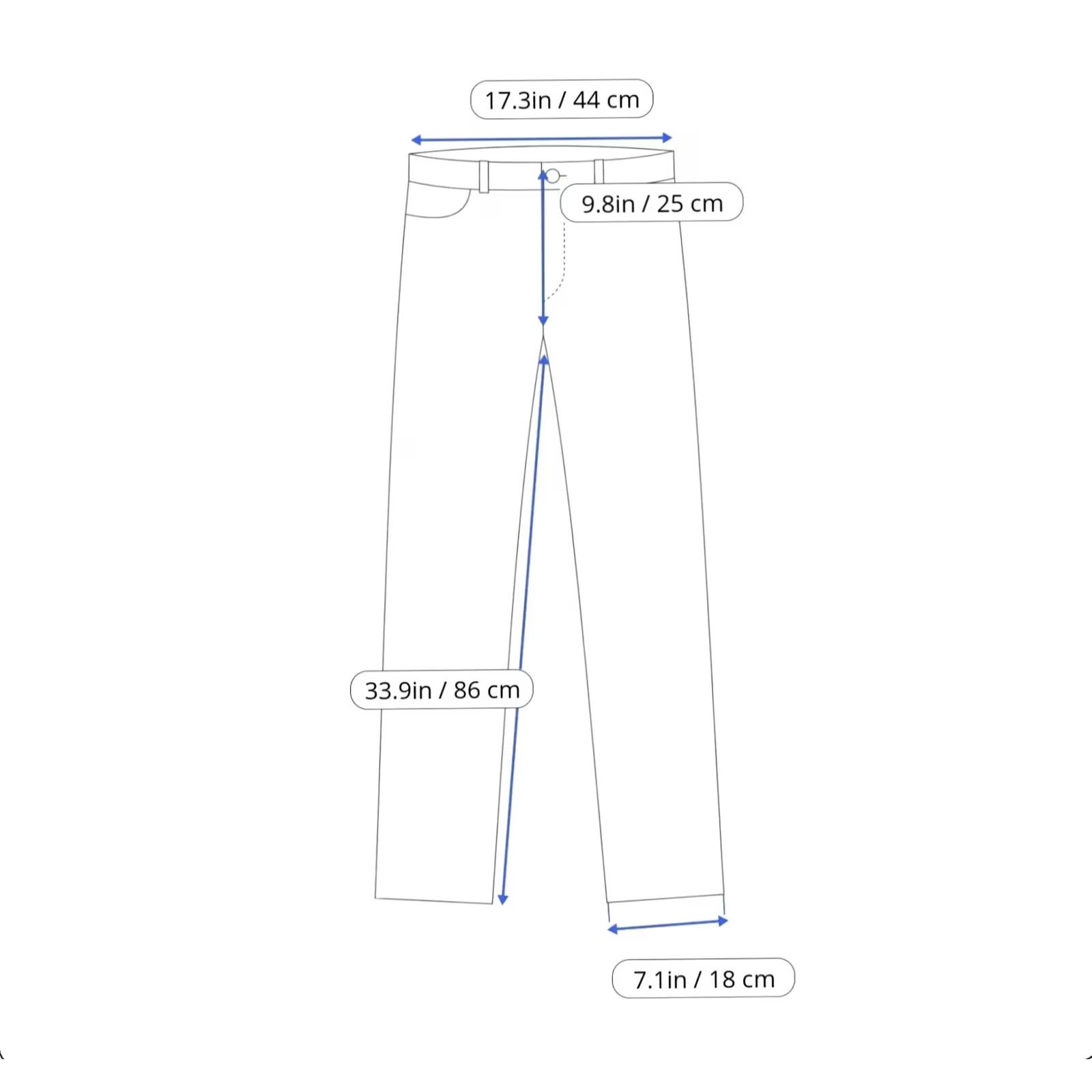 Massimo Dutti MASSIMO DUTTI Trousers US 34 Blue Slim Fit Chino Pleated Zip Fly Men's Size US 34 / EU 50 - 3 Thumbnail