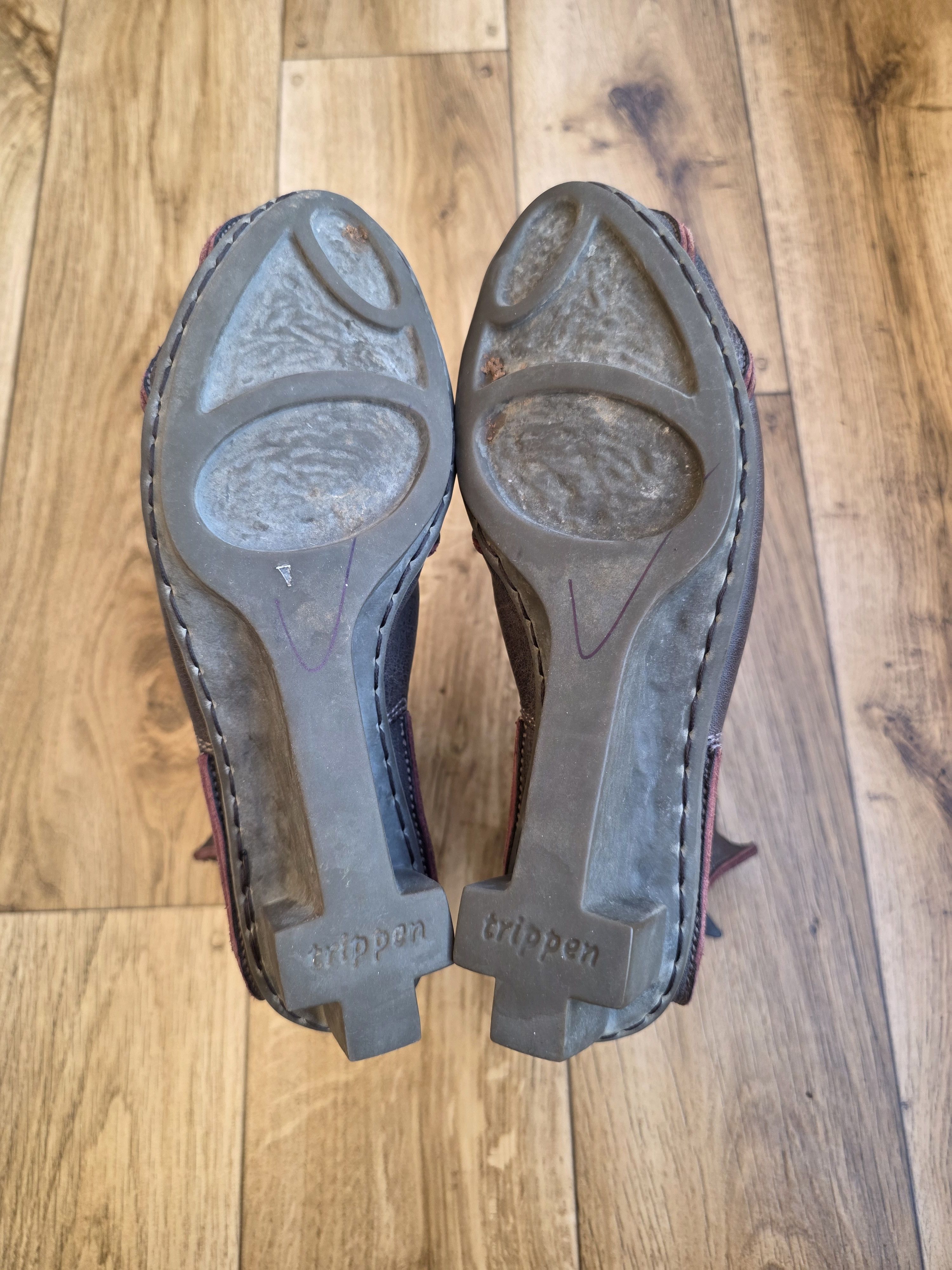 Trippen Trippen Women Leather Boots Size US 9 / IT 39 - 5 Thumbnail
