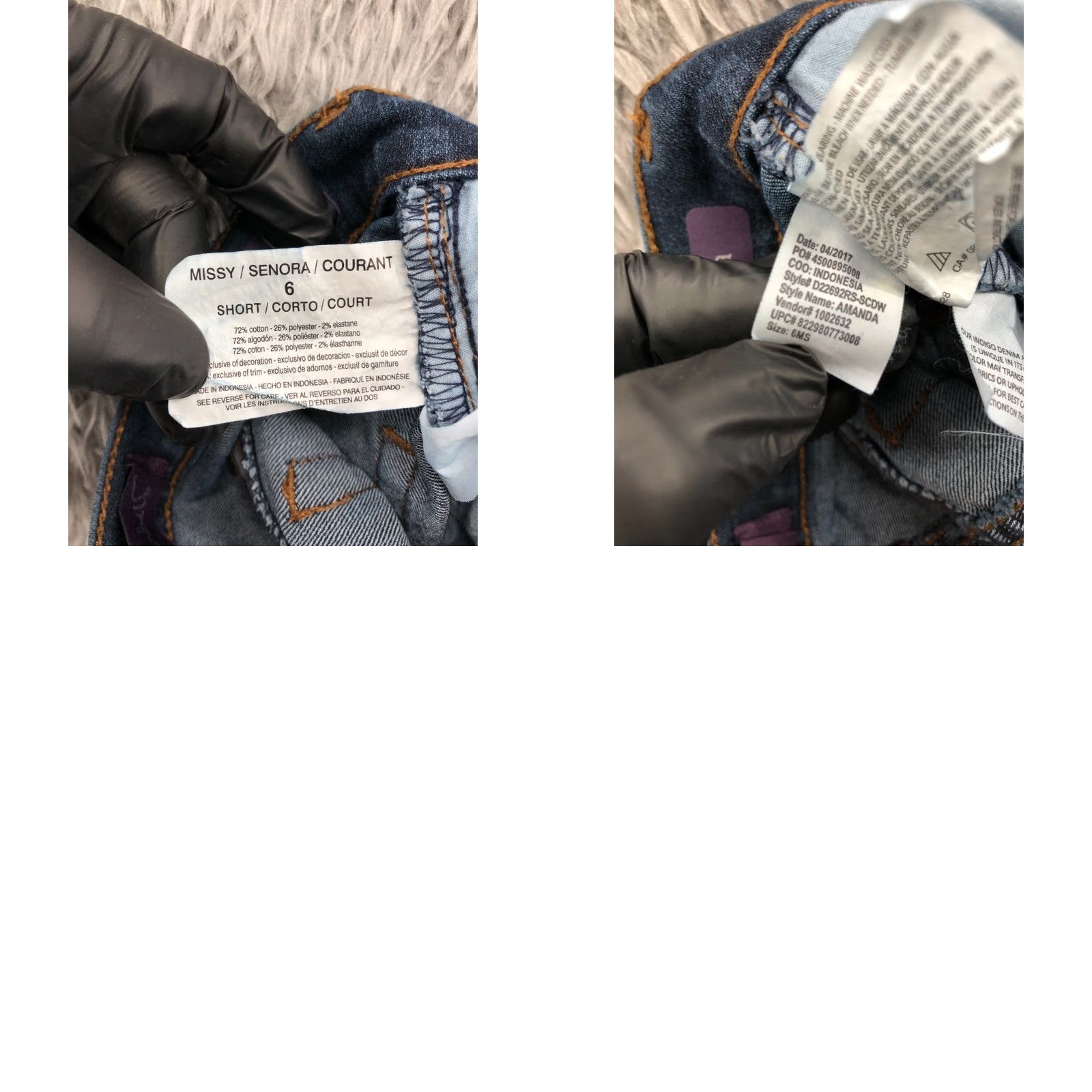 Gloria Vanderbilt Gloria Vanderbilt Amanda Jeans Size 6 Womens Medium Blue Denim Straight 5-Pocket Regular Waist 28 Inseam 28 in Model Gloria Vanderbilt Size 28" / US 6 / IT 42 - 9 Thumbnail