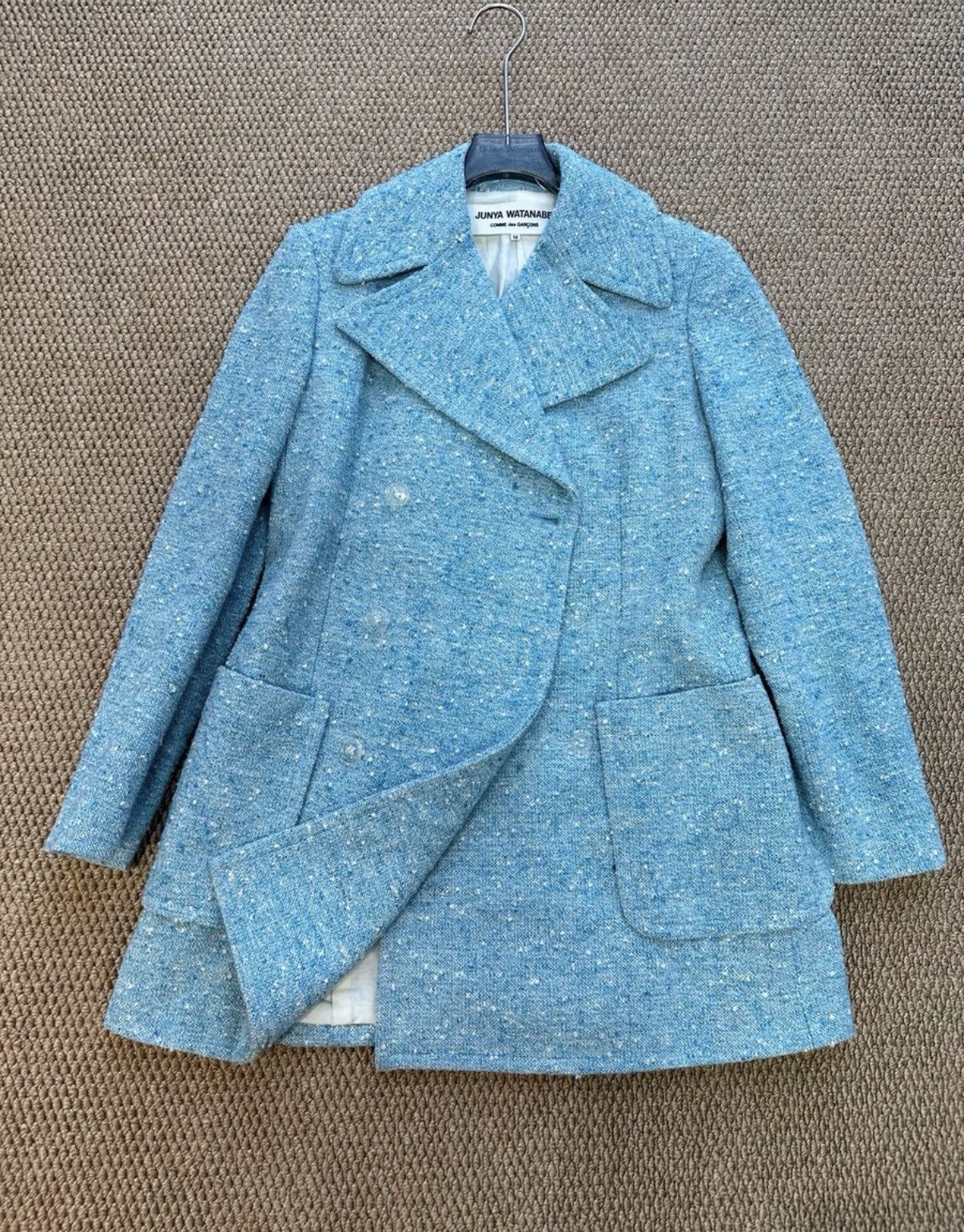 Junya Watanabe Junya Watanabe x CDG Speckled Tweed Jacket K23 Size M / US 6-8 / IT 42-44 - 4 Thumbnail
