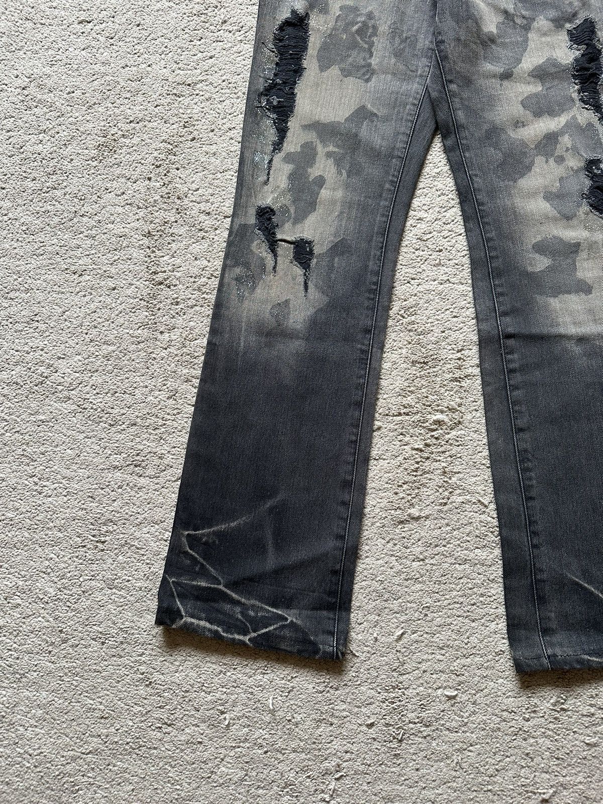 semanticdesign 1990s semanticdesign Mudwash with Clawmark Jeans Size US 30 / EU 46 - 3 Thumbnail