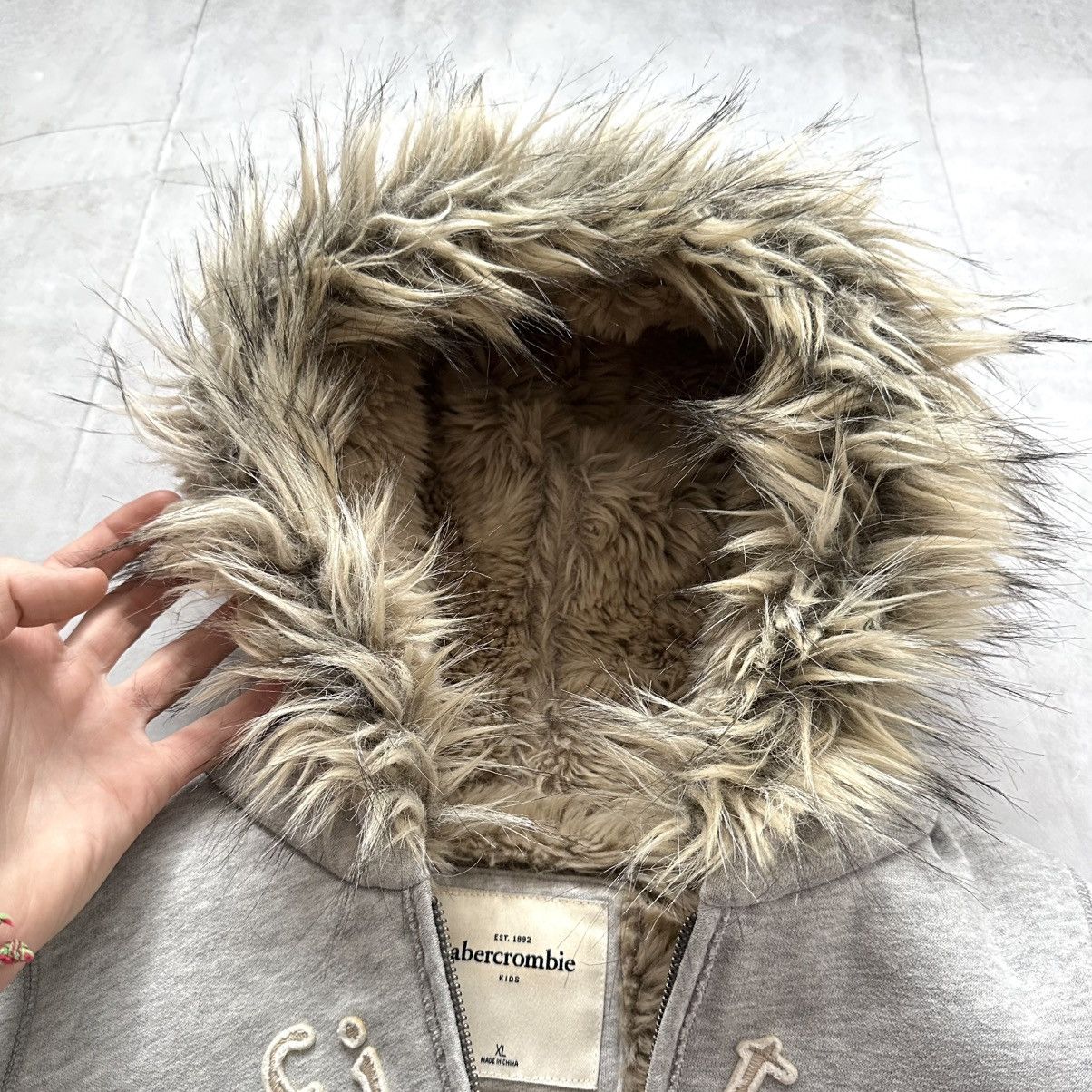 Hysteric Glamour × Undercover Abercrombie If Six Was Nine LGB Vibe Fur Zip Hoodie Jacket Size S / US 4 / IT 40 - 4 Thumbnail