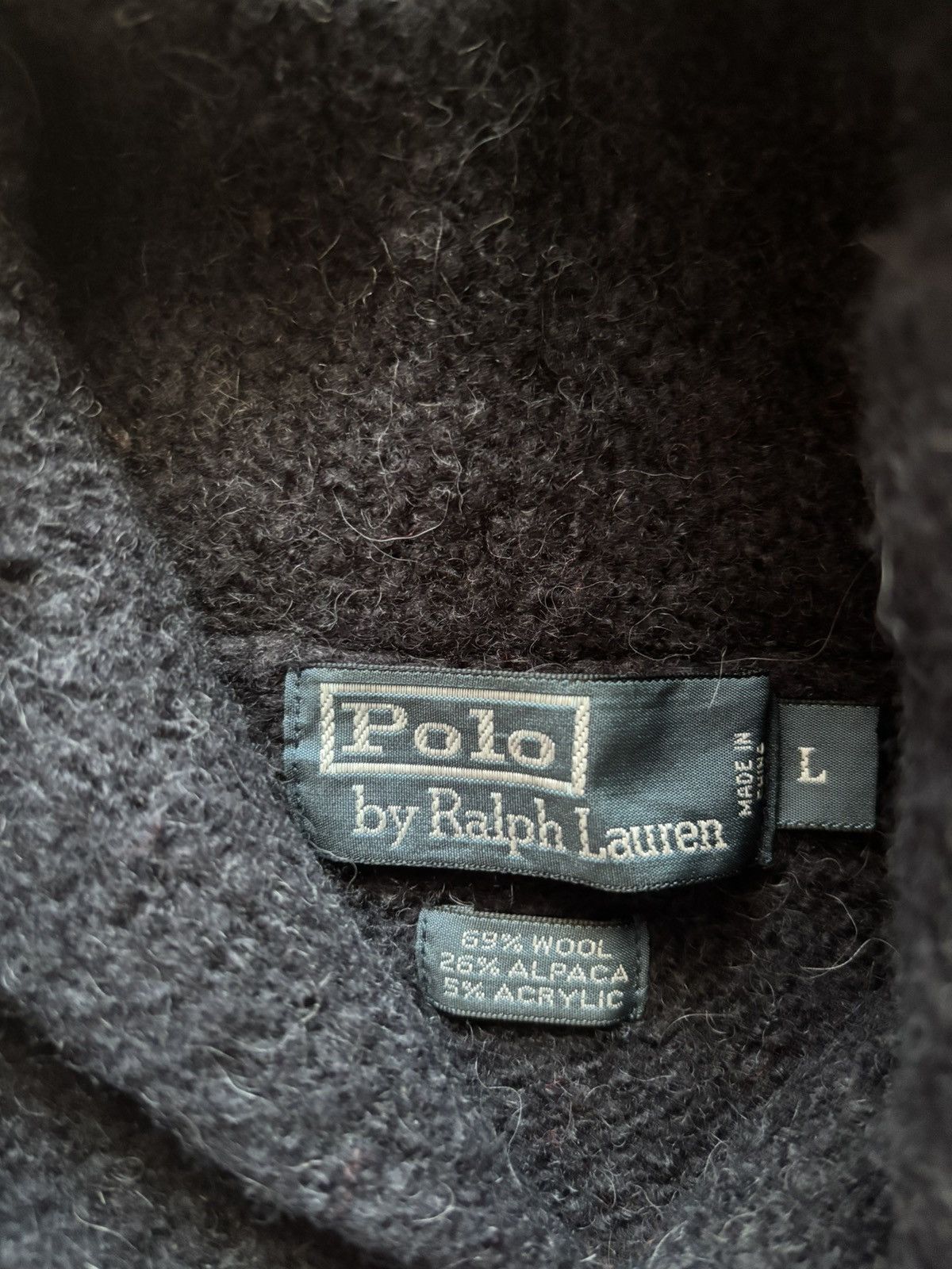 Polo Ralph Lauren Vintage Polo Ralph Lauren Alpaca Wool Fair Isle Shawl Collar Size US S / EU 44-46 / 1 - 5 Thumbnail