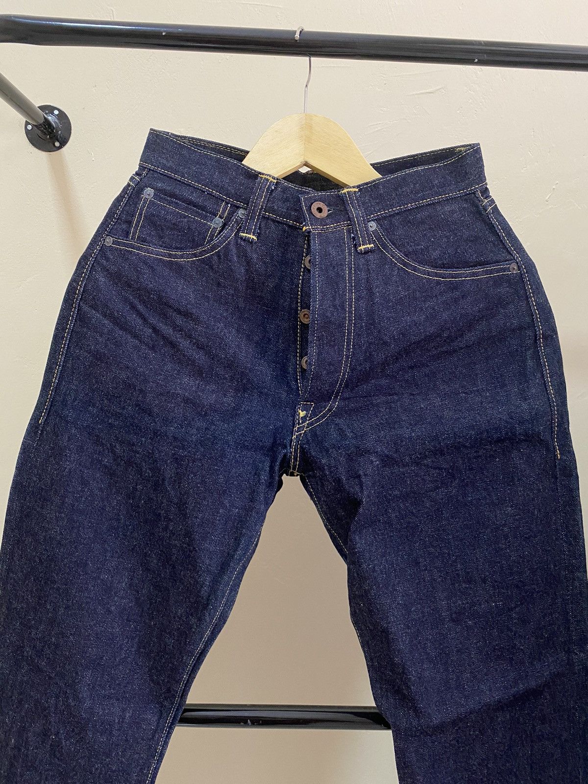 Japanese Brand Brand New Old Stock Skull Jeans by Alchemist Denim Size 28 Size US 28 / EU 44 - 4 Thumbnail