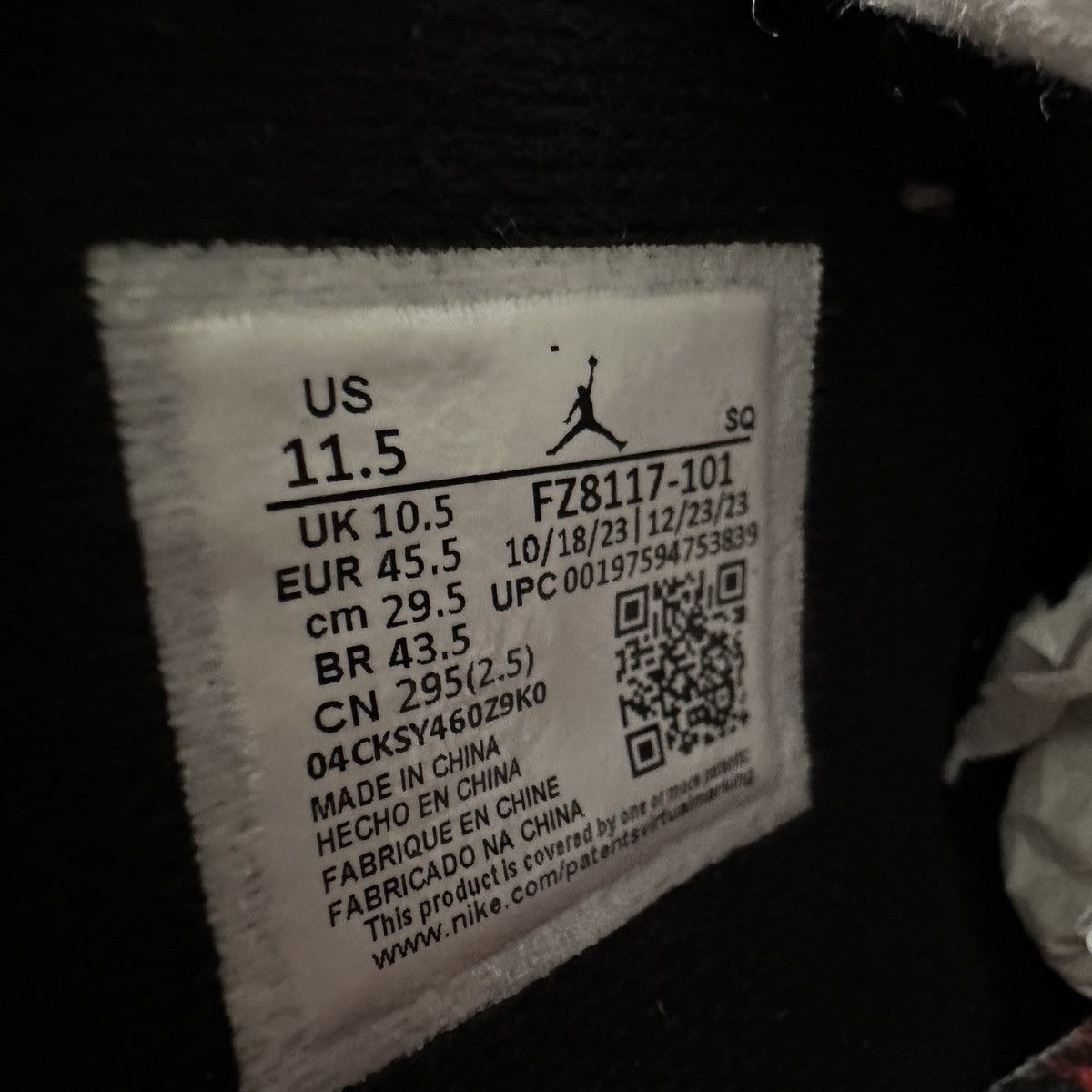 Nike Travis Scott x Air Jordan Jordan Jumpman Jack TR Uni Red Size US 11.5 / EU 44-45 - 10 Thumbnail