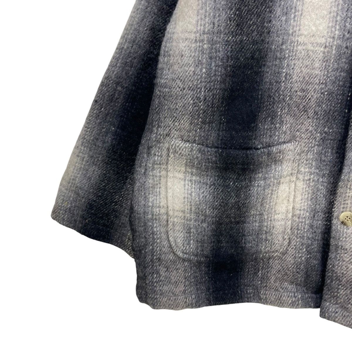 Vintage Vintage NGM Connection Shadow Plaid Flannel Jacket Size US M / EU 48-50 / 2 - 5 Thumbnail