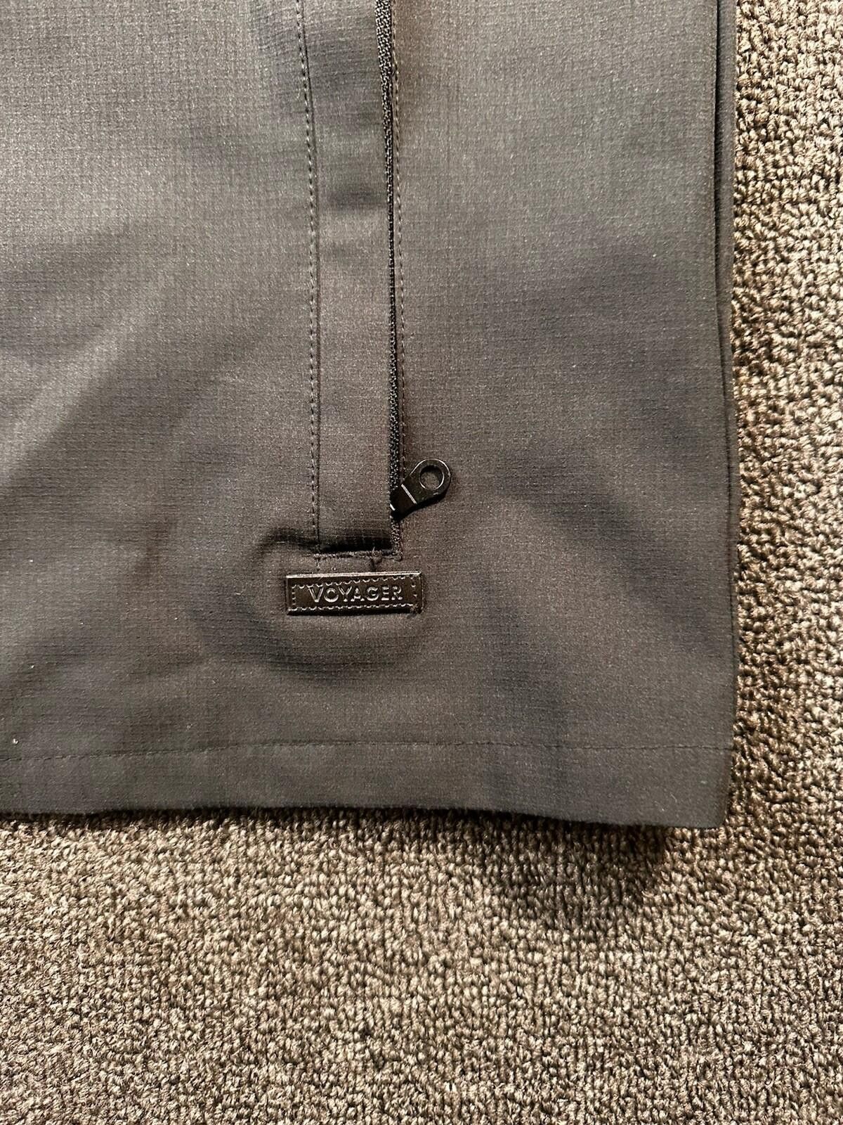 Voyage Voyager Mens 2XL Black Wind Breaker Regular Fit Size US XXL / EU 58 / 5 - 3 Thumbnail