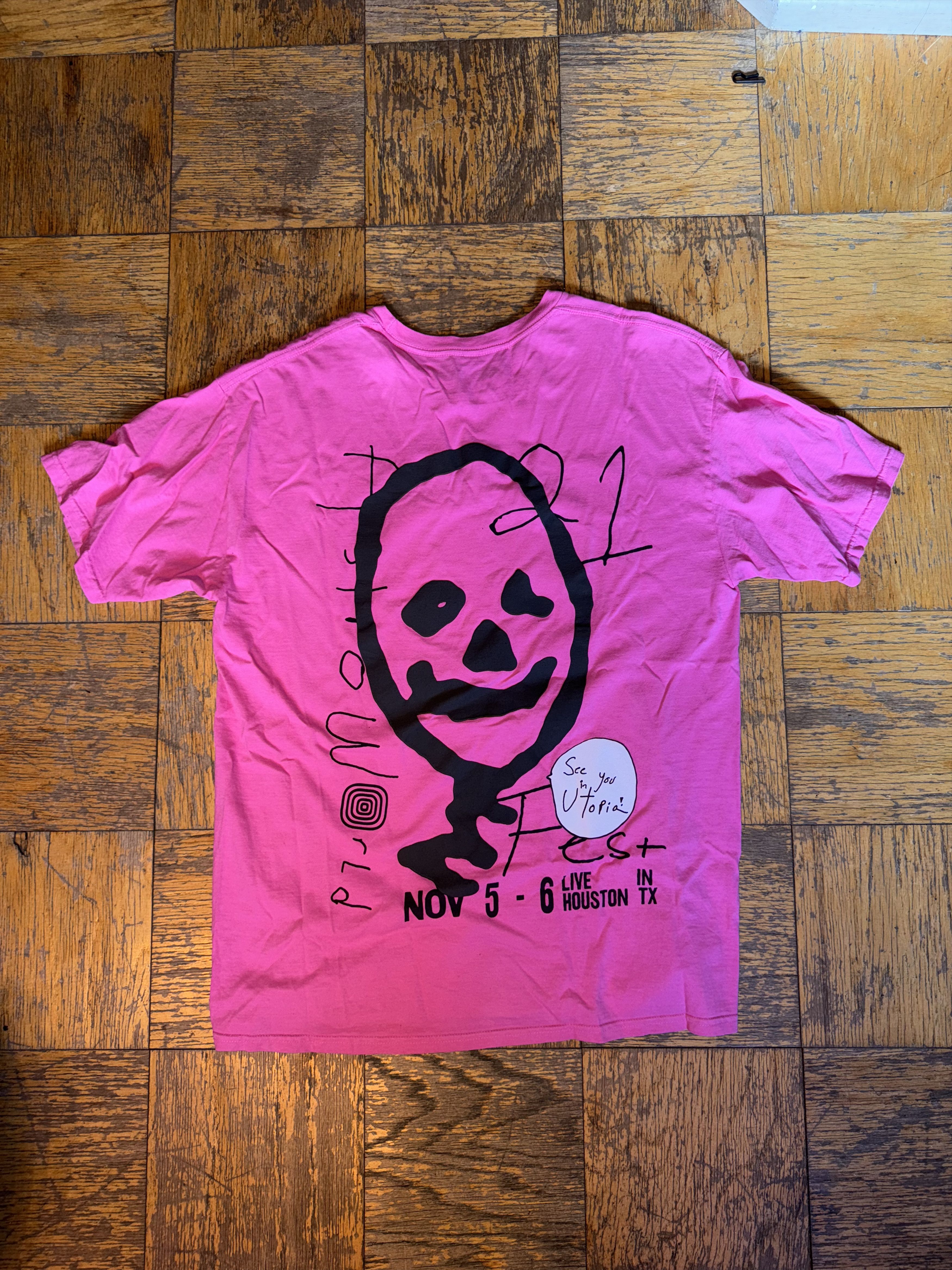 Travis Scott Travis $cott Astroworld Astrofest 2021 Merch T-shirt Size US XL / EU 56 / 4 - 2 Thumbnail