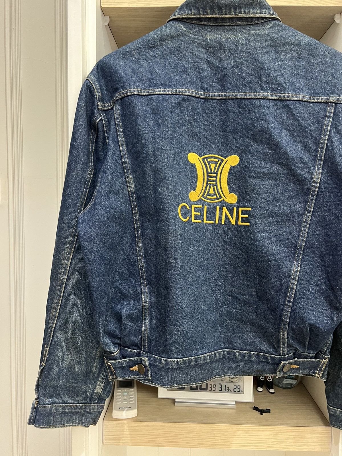 Celine × Designer CELINE DENIM TRUCKER JACKET Size US M / EU 48-50 / 2 - 17 Thumbnail
