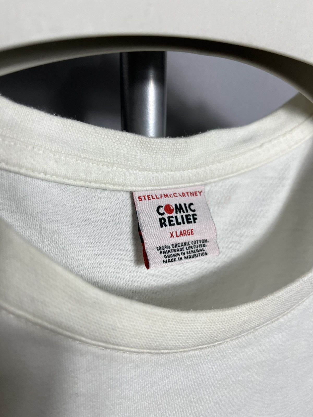 Stella McCartney Mens t shirt Stella McCartney Comic Relief David Bailey Size US XL / EU 56 / 4 - 4 Thumbnail