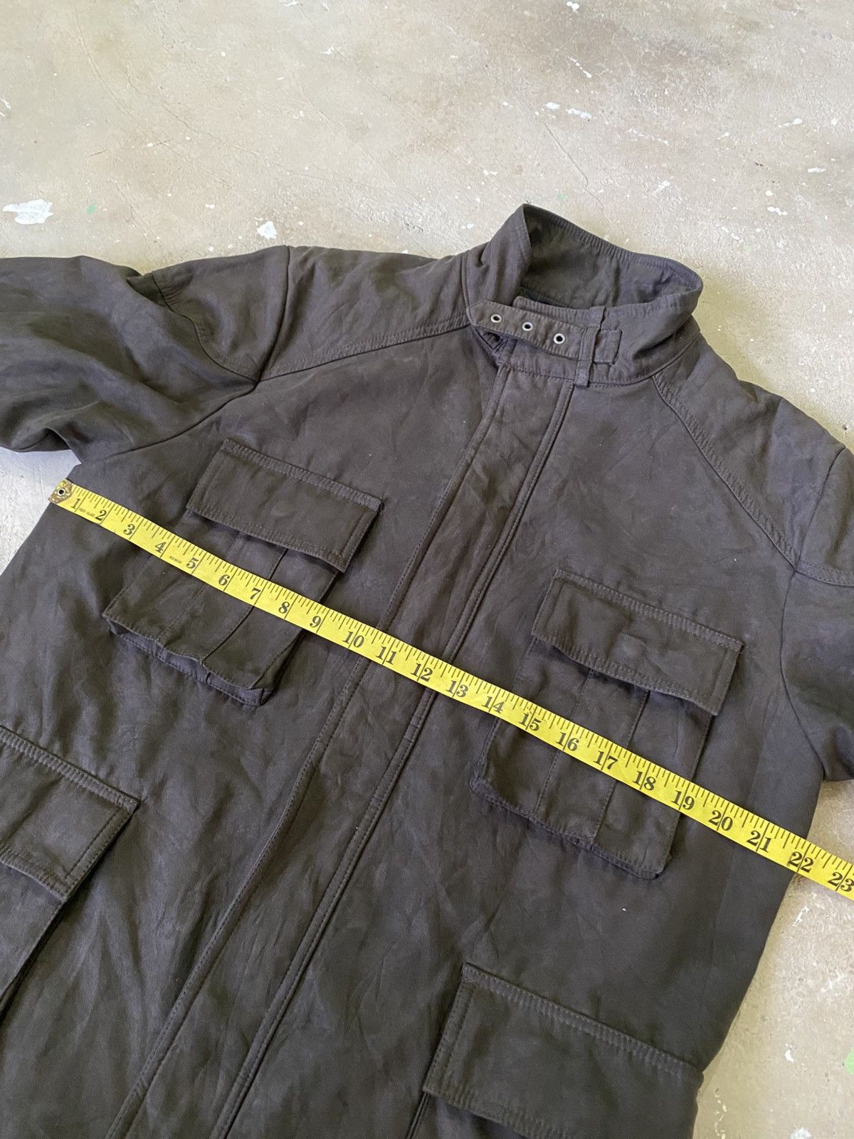 Japanese Brand DJ Honda Faux Suede Tactical Field Jacket Size US L / EU 52-54 / 3 - 15 Thumbnail
