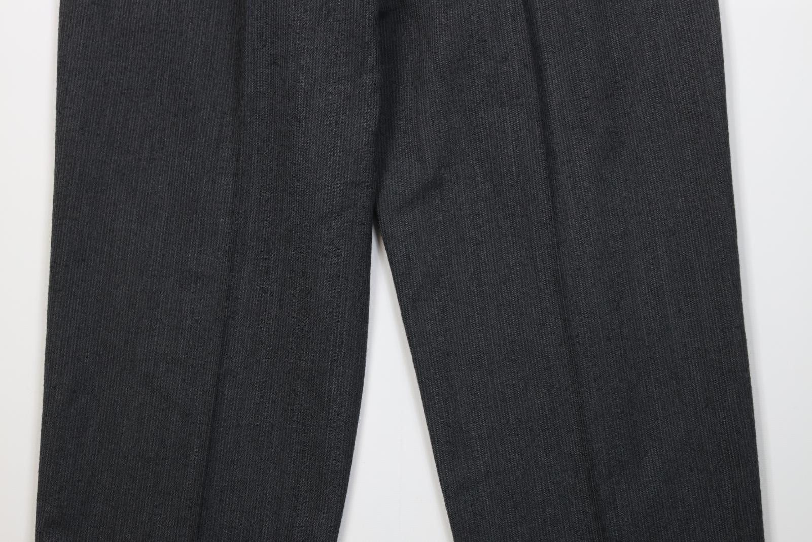 Vintage Vintage 90s Streetwear Striped Wide Leg Chino Pants Gray Size US 34 / EU 50 - 11 Thumbnail