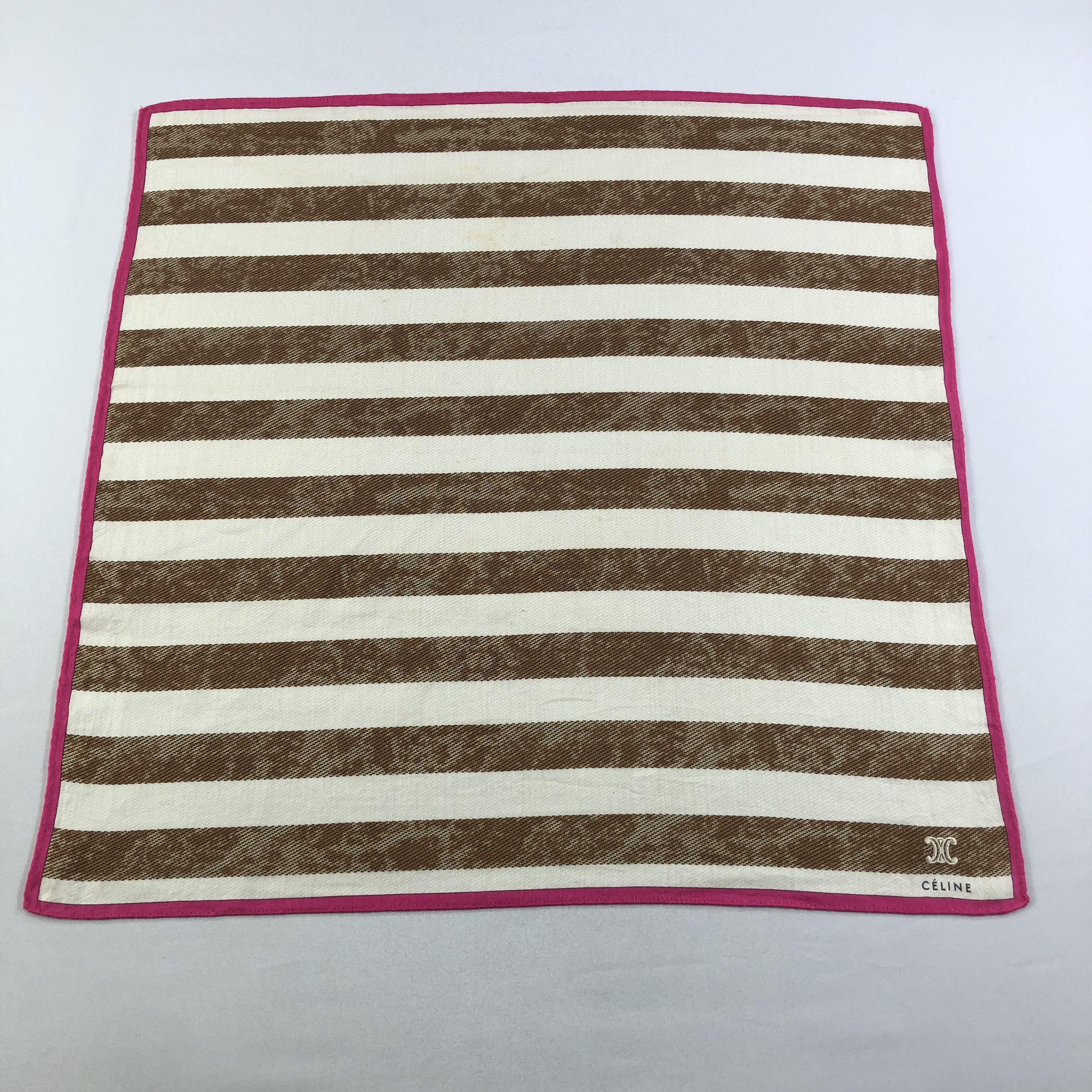Celine Celine Handkerchief Neckerchief Bandana H1708 Size ONE SIZE - 2 Thumbnail