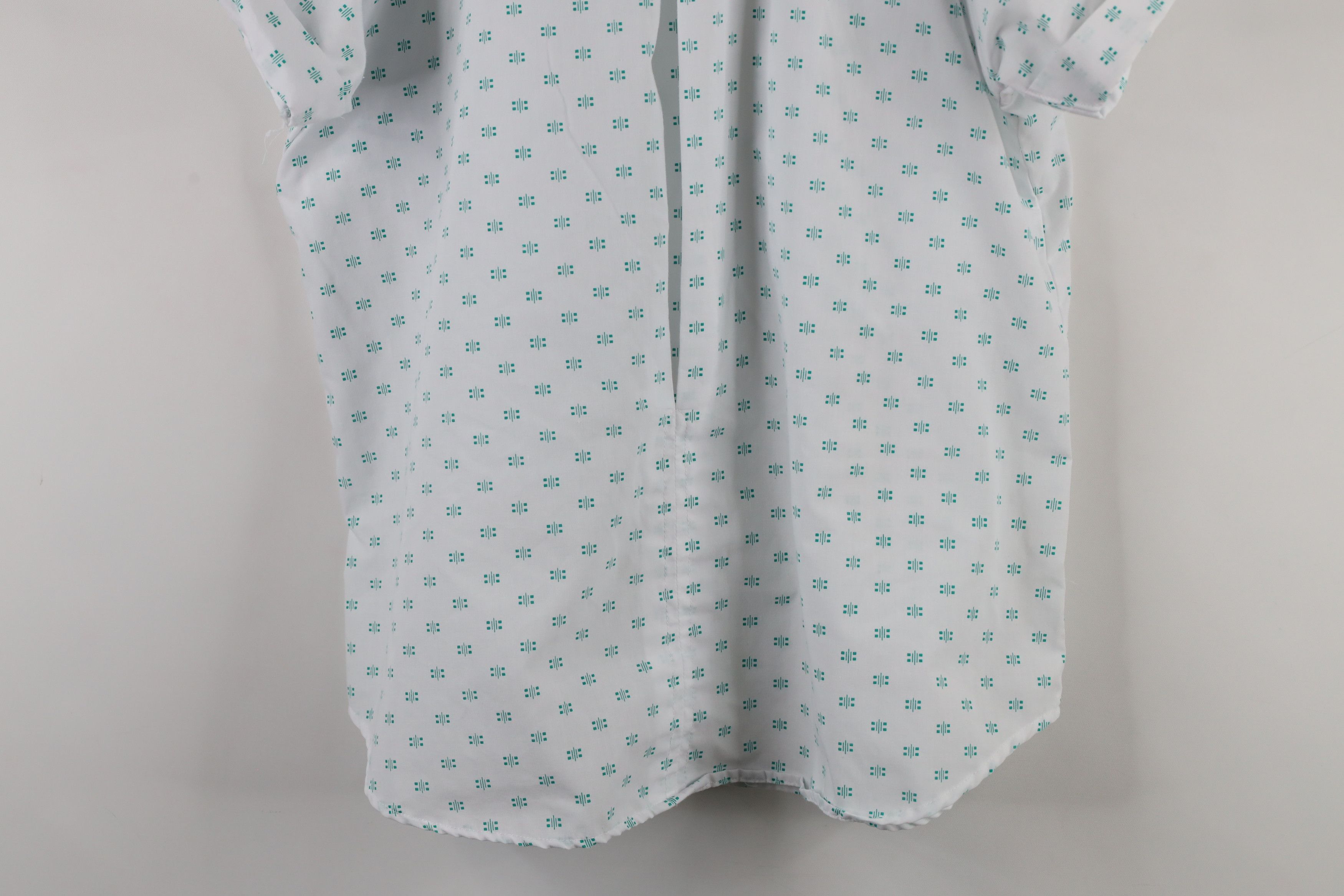 Vintage Vintage 90s Streetwear Cuffed Sleeve Collared Button Shirt Size L / US 10 / IT 46 - 13 Thumbnail