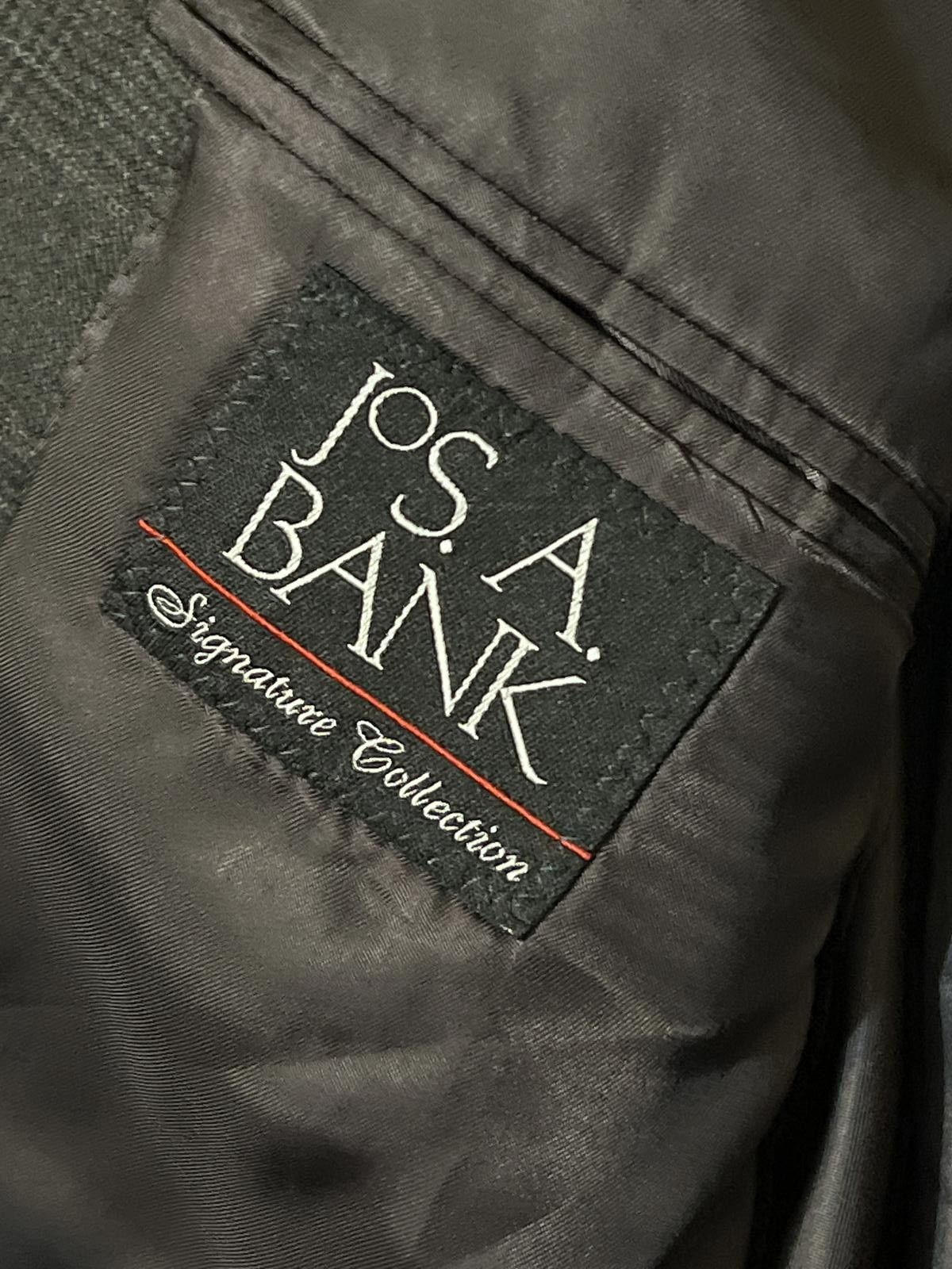 Jos. A. Bank Jos. A. Bank Men's Dark Gray Blazer Suit Jacket 42L Size 42L - 4 Thumbnail