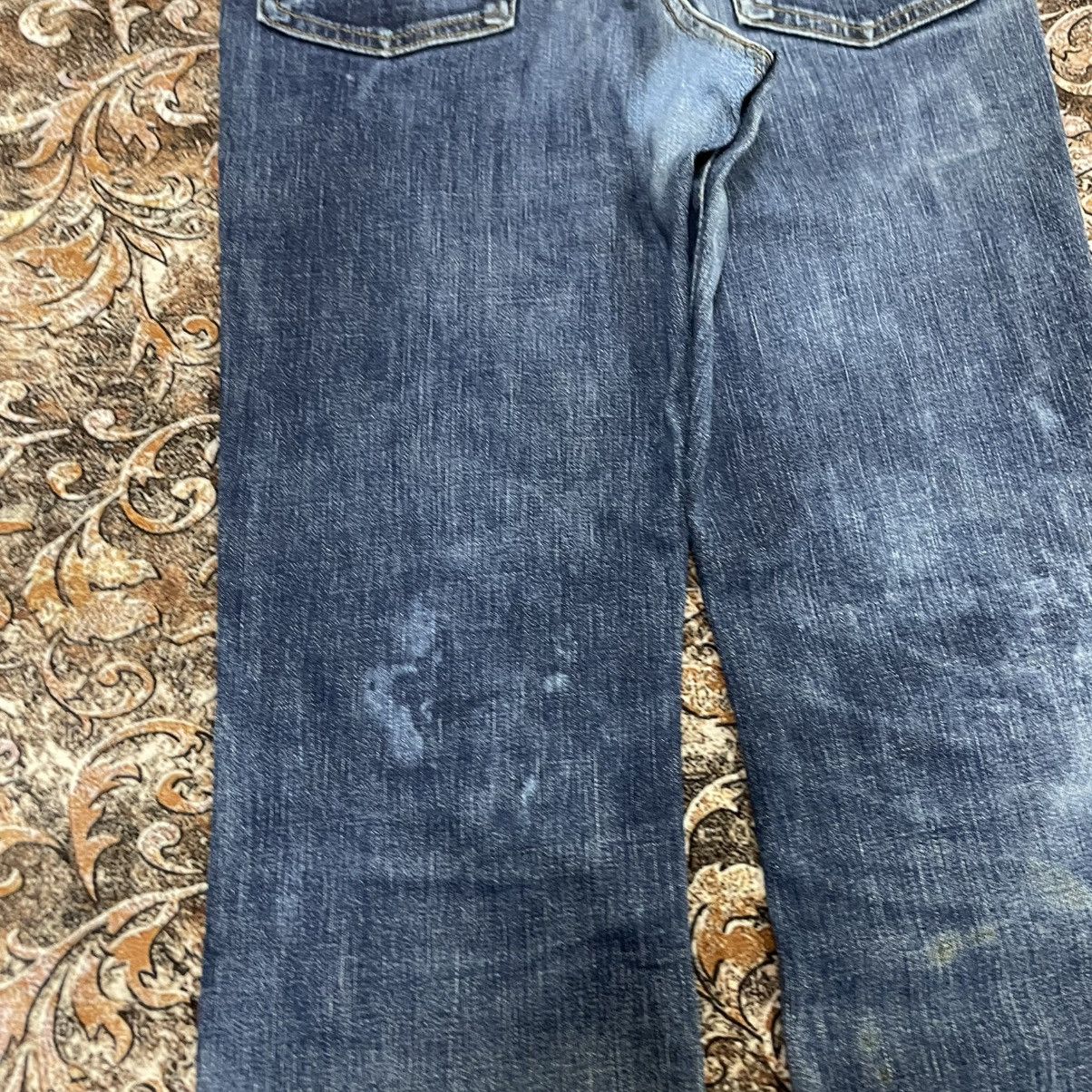 Big John 🔥Vintage Big John Stoned Washed Distress Denim Jeans Size US 29 - 10 Thumbnail