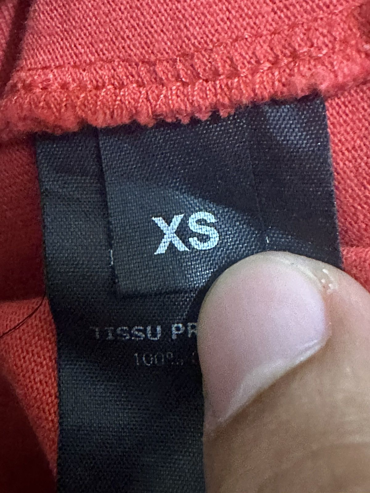 Vetements Vetements x Tommy Hilfiger Long Sleeve Red Size US XS / EU 42 / 0 - 12 Thumbnail