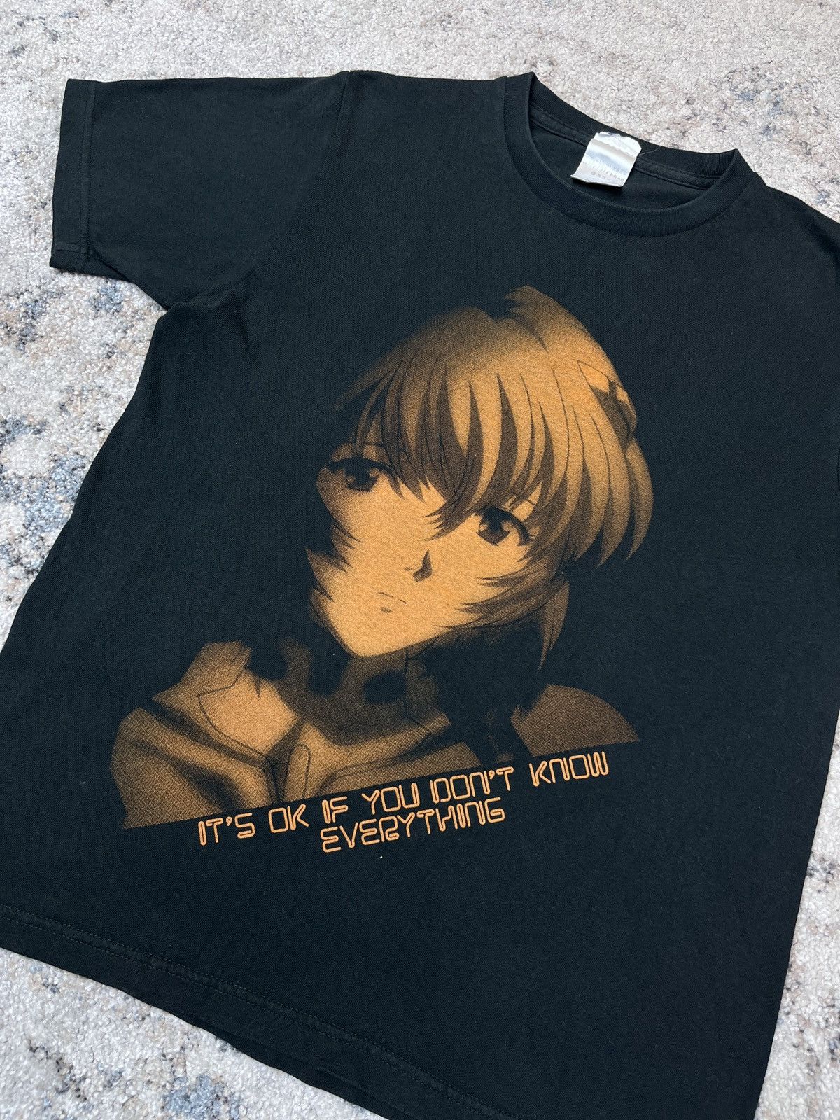 Anime EVANGELION AYANAMI REI RARE VINTAGE ANIMA TEE - № 765 Size US M / EU 48-50 / 2 - 2 Thumbnail