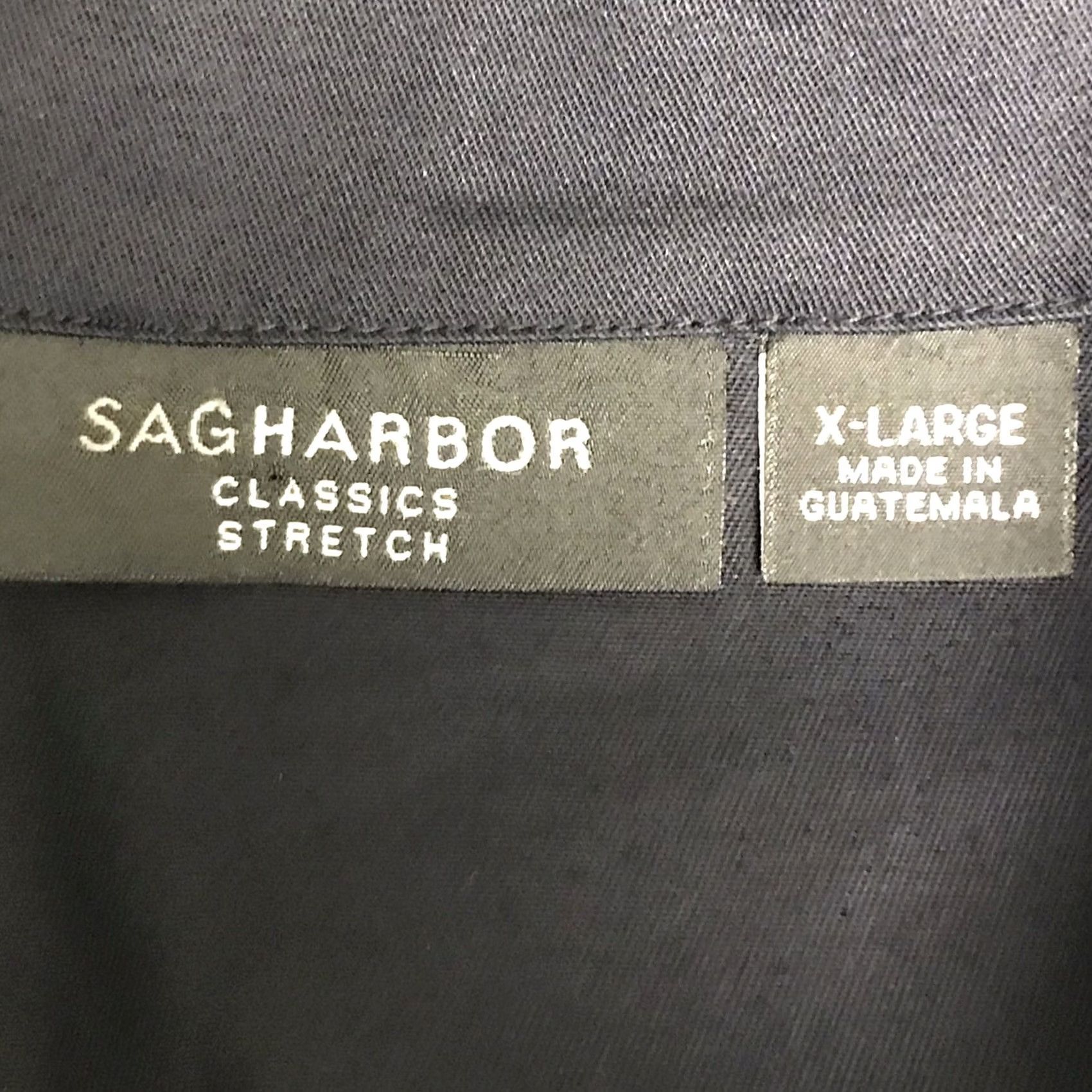 Vintage Sag Harbor Women Navy Blue Classic Stretch Mock-Neck Full Zip Blazer Jacket XL Size XL / US 12-14 / IT 48-50 - 2 Thumbnail