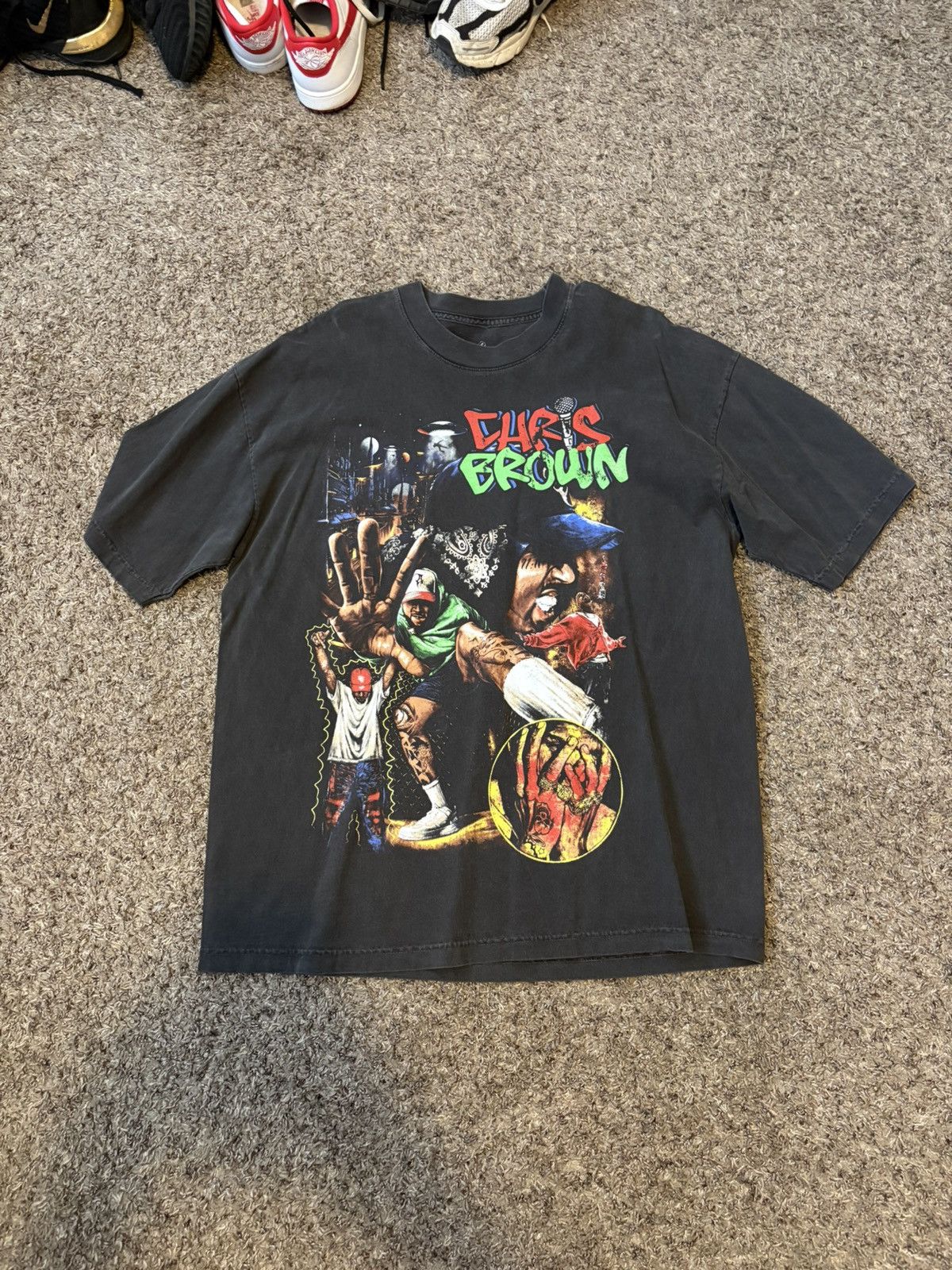 Other Chris Brown Breezy Bowl T-Shirt Size US XL / EU 56 / 4 - 1 Thumbnail