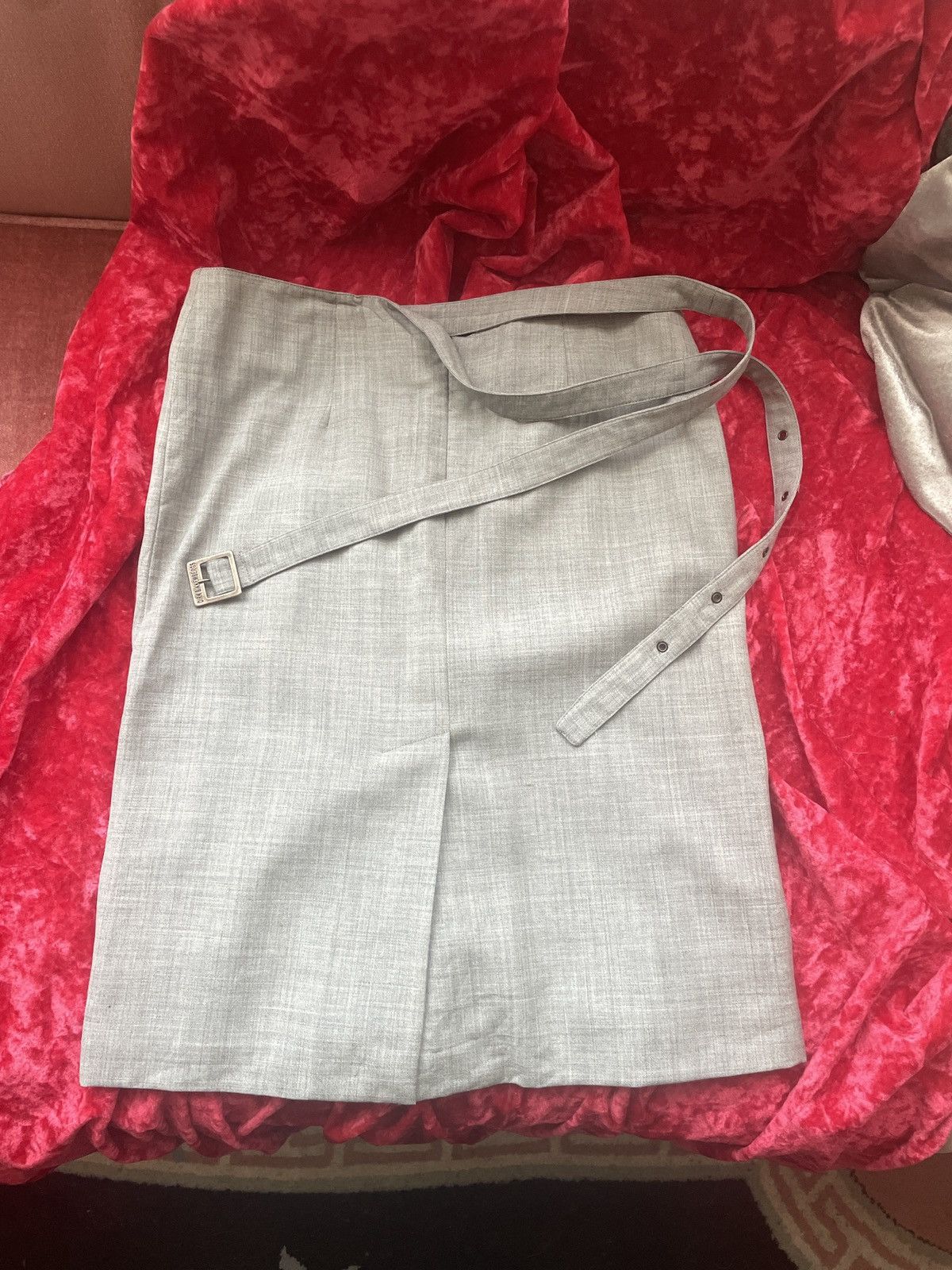 Dirk Bikkembergs 90s DIRK BIKKEMBERGS PENCIL SKIRT Size 26" / US 2 / IT 38 - 3 Thumbnail