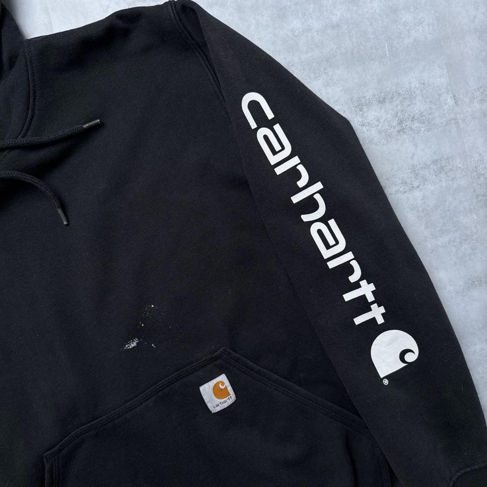 Carhartt Y2K Carhartt Black 00s hoodie jacket Size US L / EU 52-54 / 3 - 5 Thumbnail