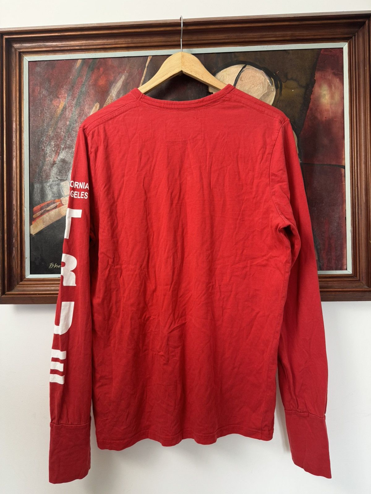 True Religion True Religion Budda Man Classic Logo Drip Longsleeve Red Size US M / EU 48-50 / 2 - 2 Thumbnail