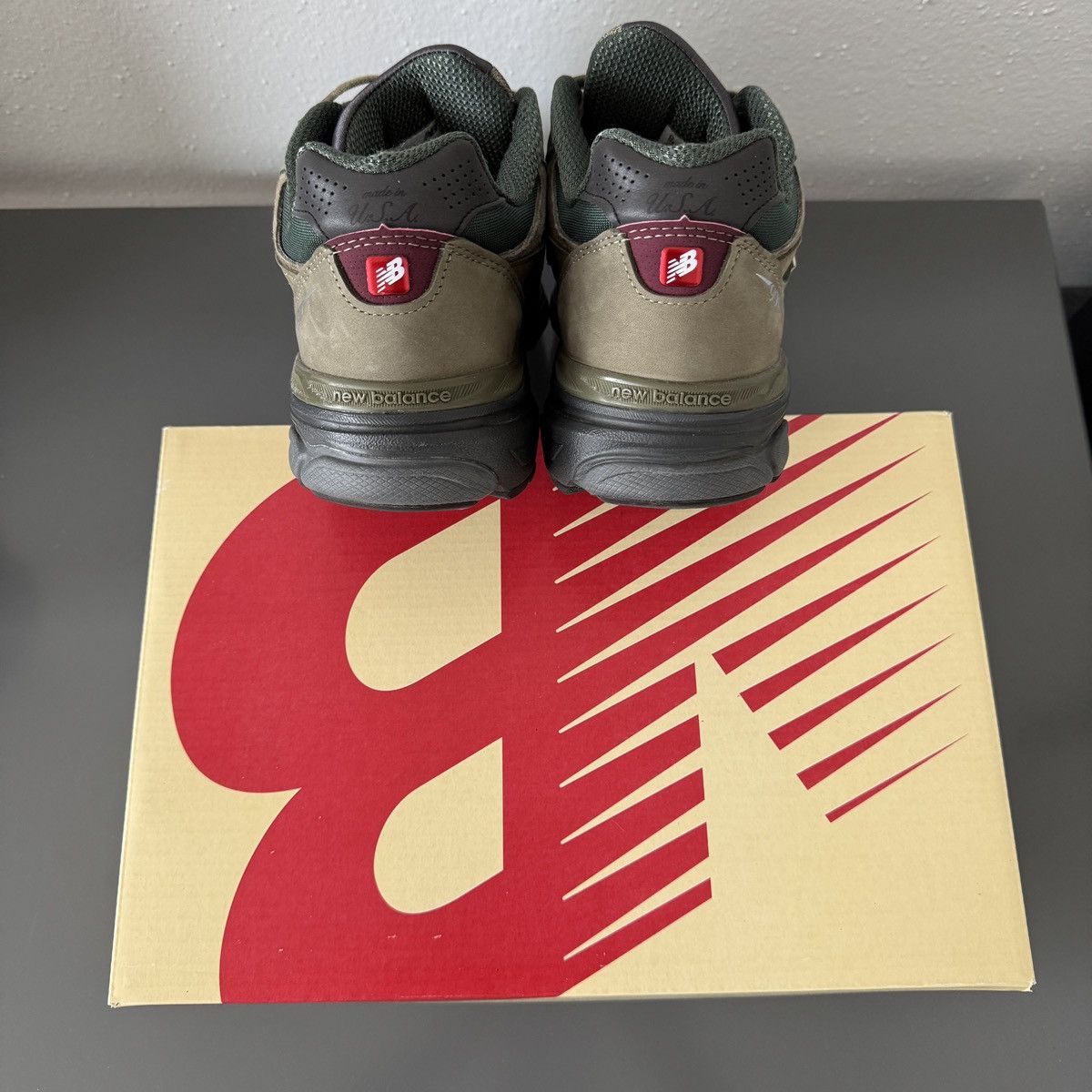 New Balance New Balance MADE in USA 990v3 Olive size 13 Size US 13 / EU 46 - 4 Thumbnail