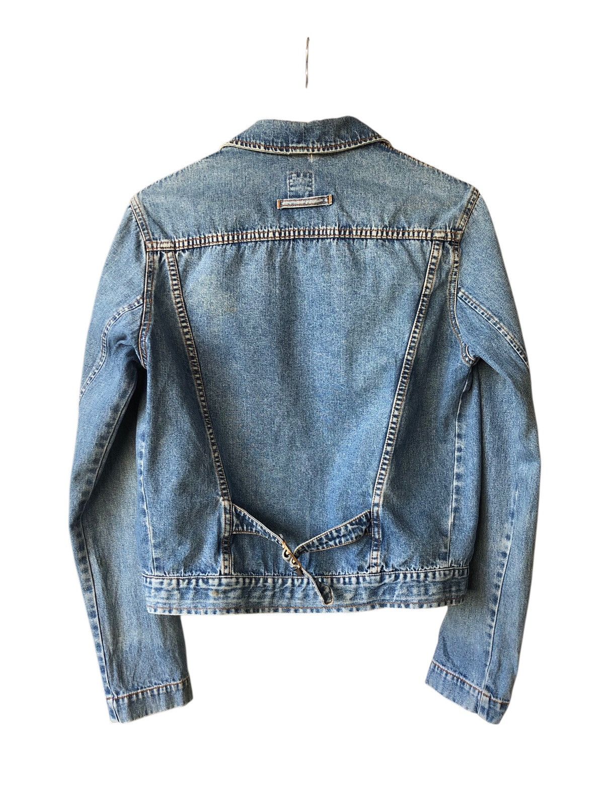 Jean Paul Gaultier Vintage 90s Jean Paul Gaultier Denim Trucker Jacket Size US M / EU 48-50 / 2 - 2 Thumbnail