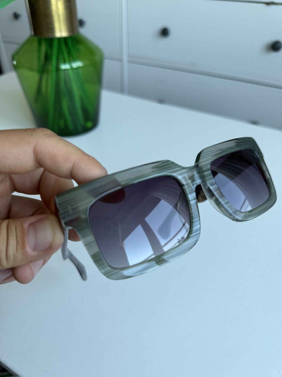 Prada Vintage y2k Prada sunglasses designer streetwear archive rare Size ONE SIZE - 11 Thumbnail