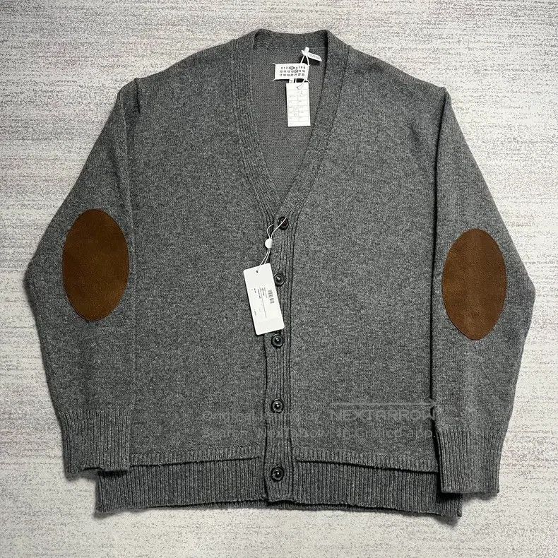 Maison Margiela Maison Margiela Dark gray wool cardigan coat Size US M / EU 48-50 / 2 - 1 Thumbnail