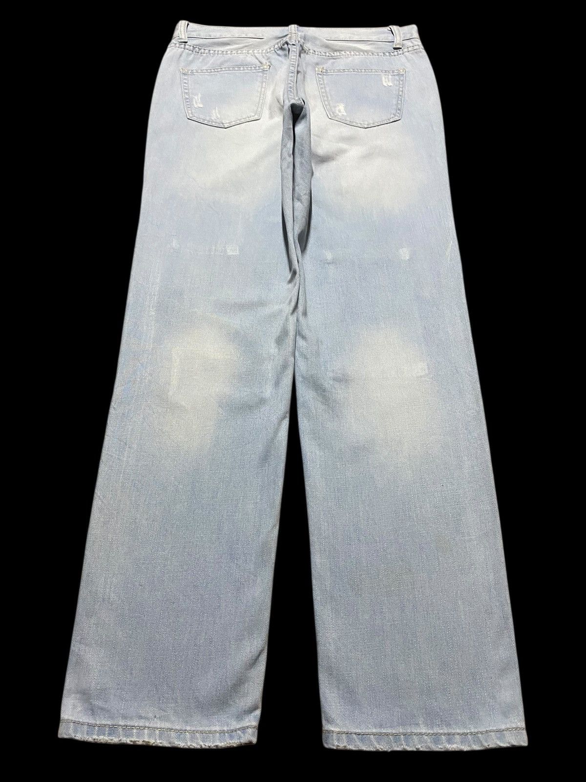 Japanese Brand Rare Vintage Japanese Brand Retro Girl Patched Jeans Size 30" / US 8 / IT 44 - 2 Thumbnail