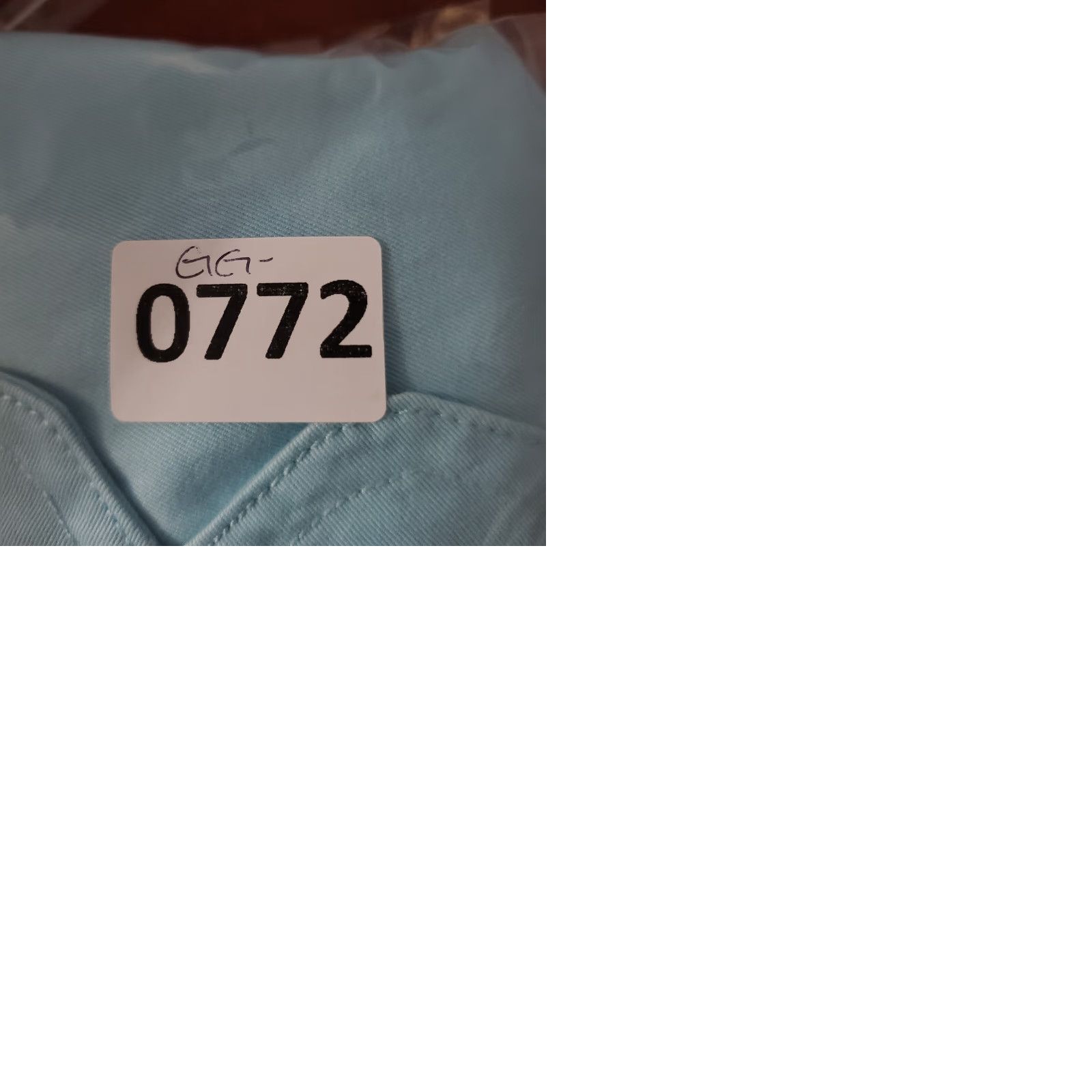 Vintage Garnet Hill Blazer Women 12 Light Blue Cotton One Button Pockets Academia Size XL / US 12-14 / IT 48-50 - 9 Thumbnail