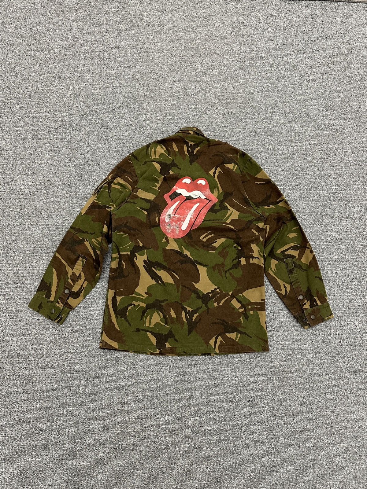 Vintage The Rolling Stones Military Jacket