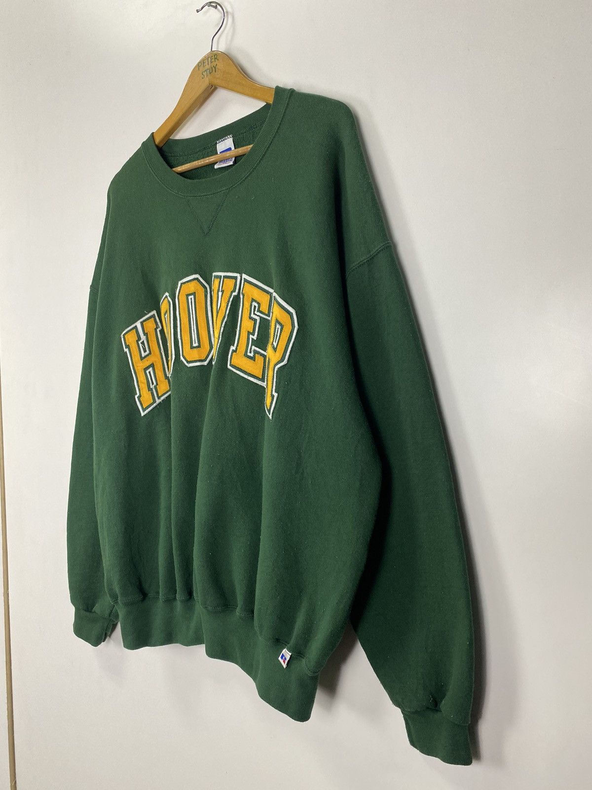 Russell Athletic × Vintage Vintage 90s Hoover Sweatshirt Size US XXL / EU 58 / 5 - 4 Thumbnail