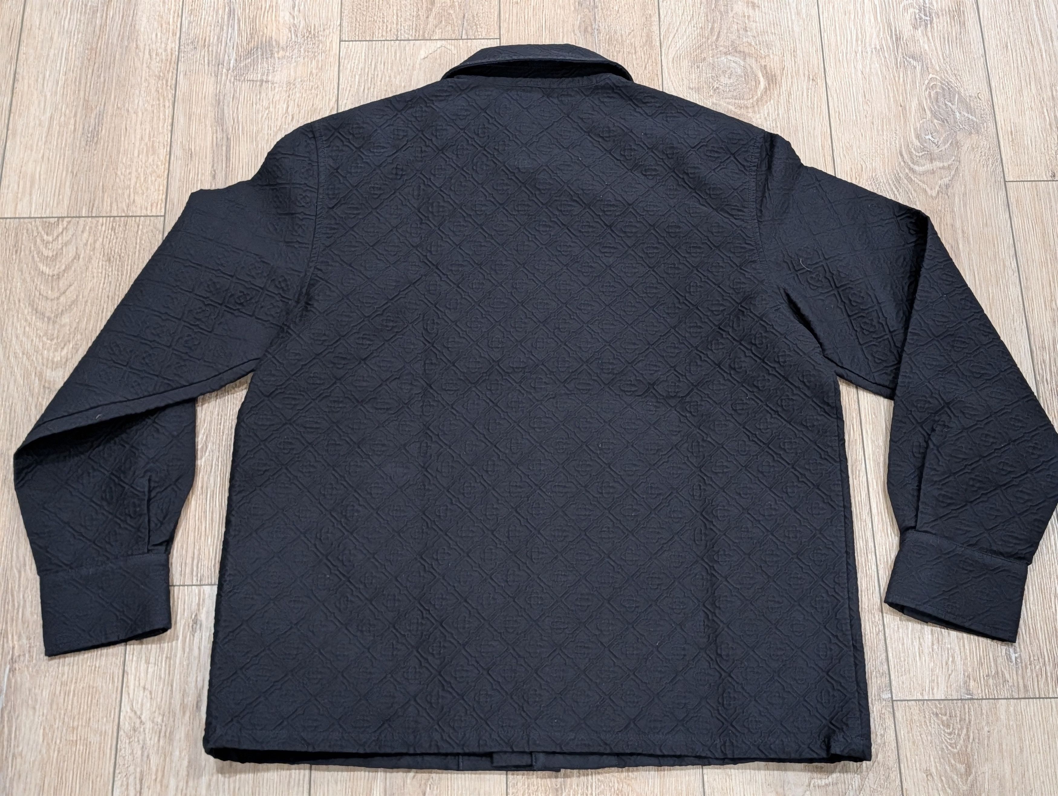 Casablanca CASABLANCA Jacquard Shirt Jacket Black Large Size US L / EU 52-54 / 3 - 5 Thumbnail