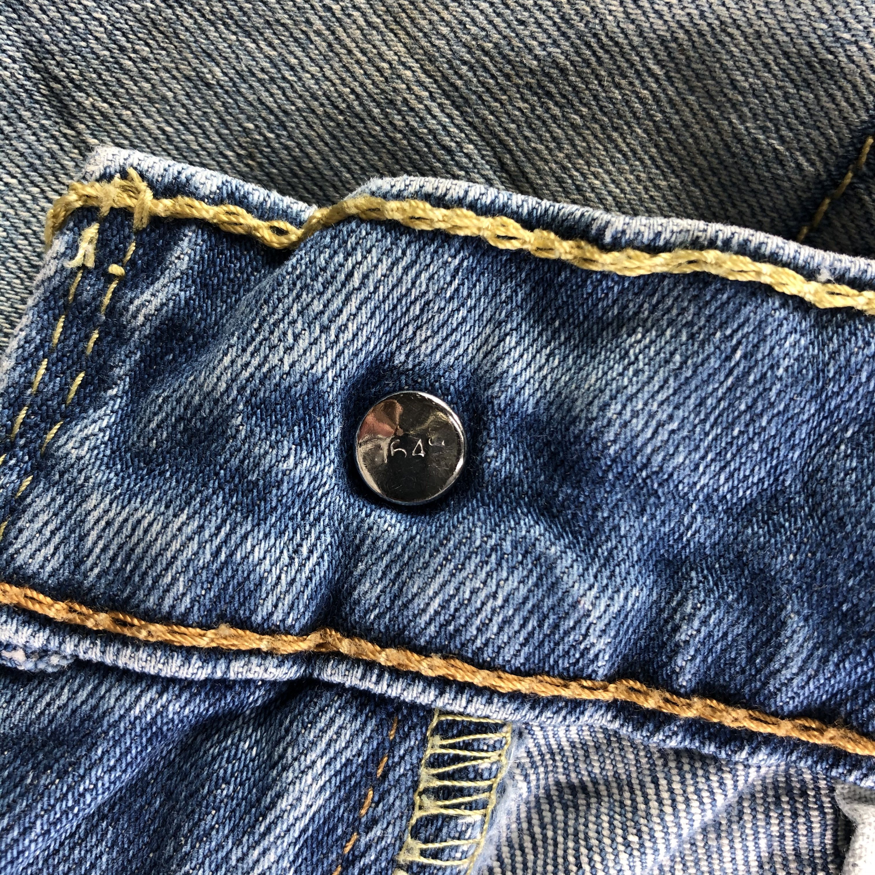Levi's Vintage Blue Wash Levis 514 Jeans-J3312 Size US 35 - 9 Thumbnail