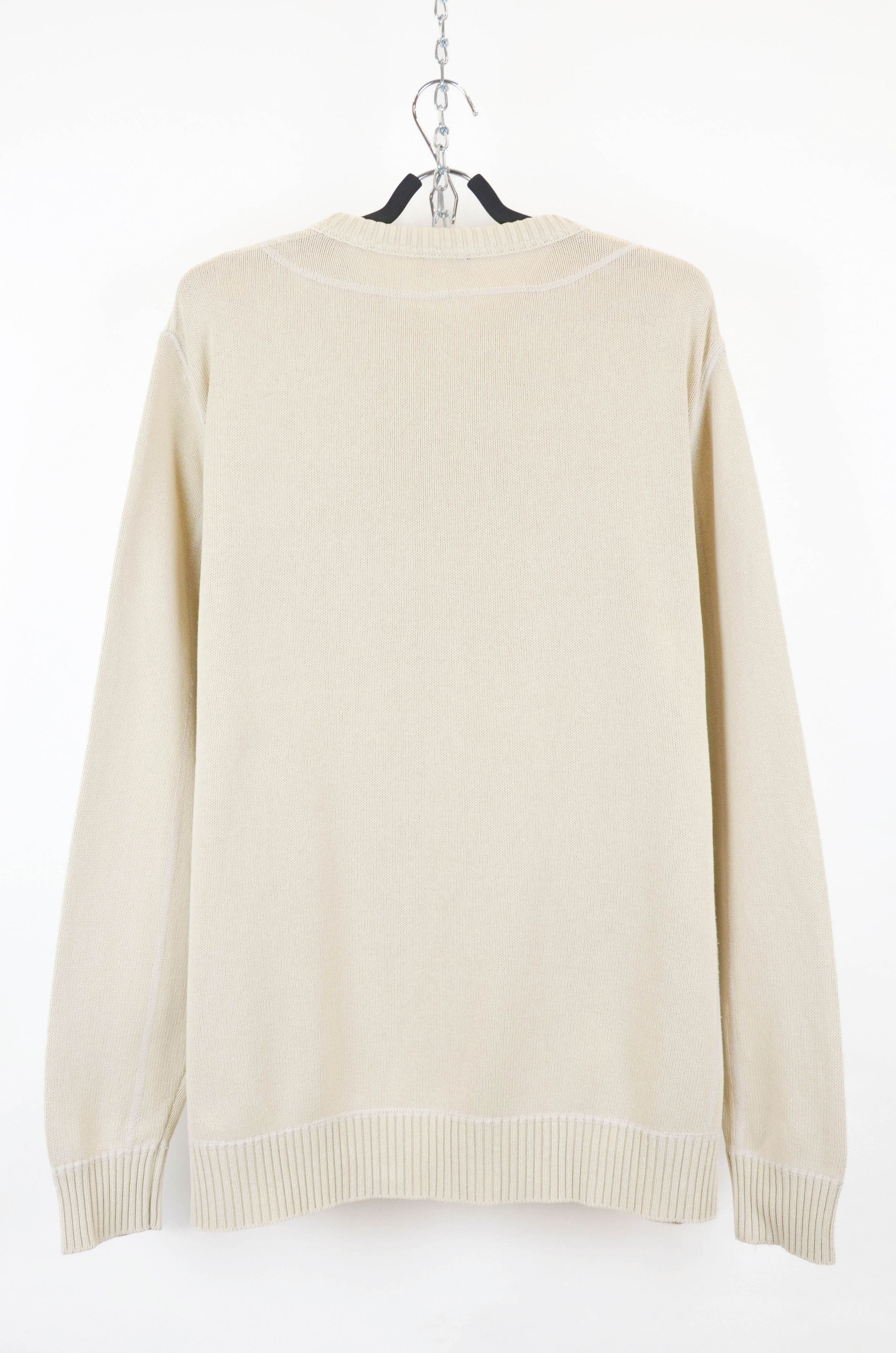 Trussardi Trussardi Sport Beige Cotton Sweater Made in Italy - Size XL Size US XL / EU 56 / 4 - 2 Thumbnail