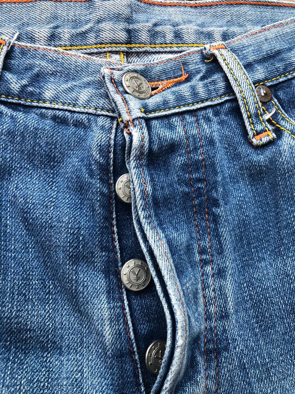 Japanese Brand Yen Jeans Lot 115 Selvedge Denim Jeans W30 L32 Size US 30 / EU 46 - 8 Thumbnail