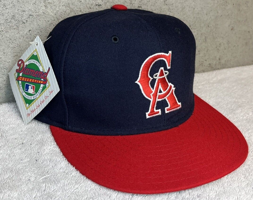 New Era Vintage NWT Anaheim Angels MLB New Era Diamond Collection 7⅛ Size ONE SIZE - 1 Thumbnail