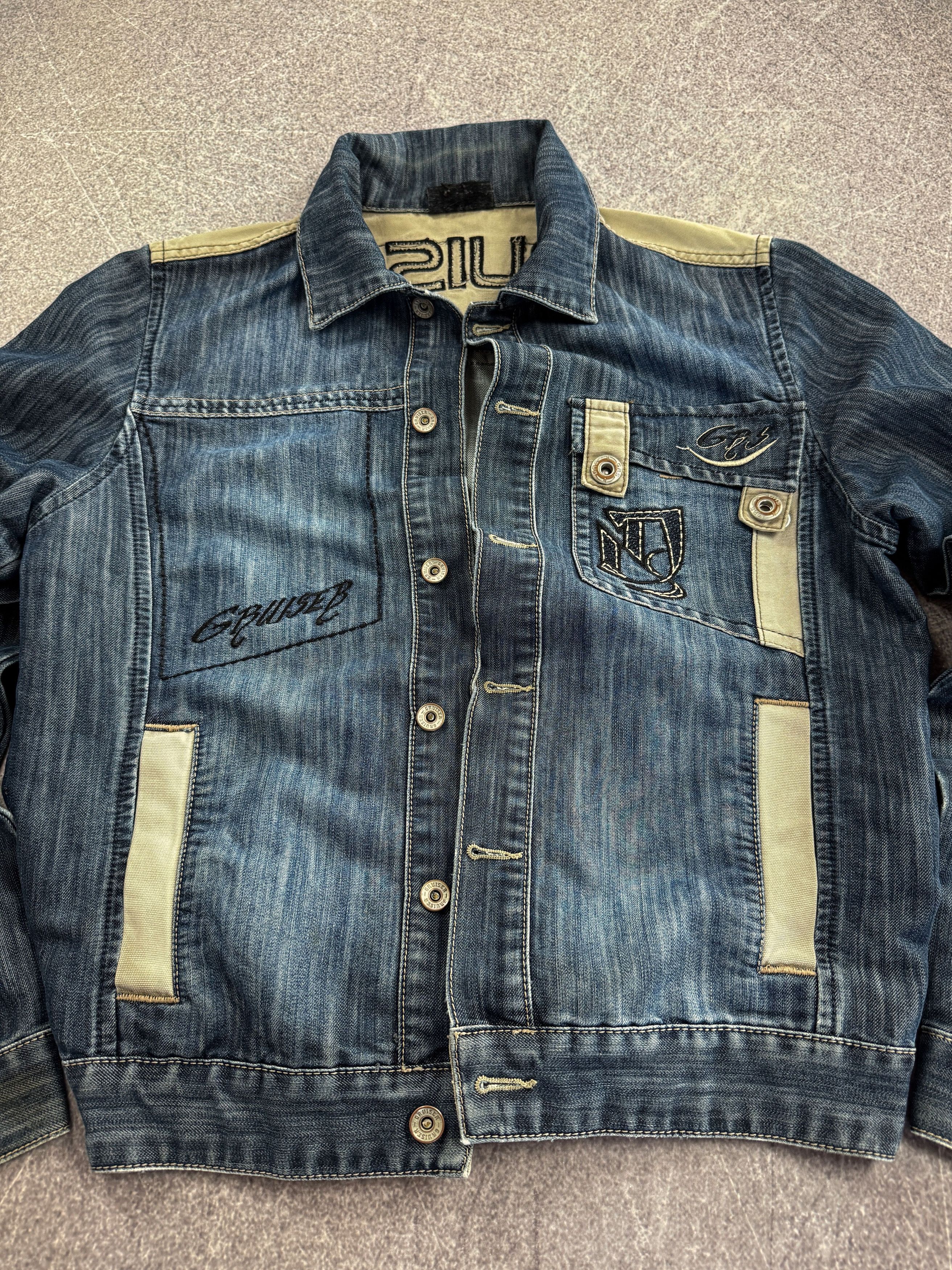 Other VTG Avant Garde Rick Owens Style Washed Jeans Jacket 90s Size US M / EU 48-50 / 2 - 4 Thumbnail