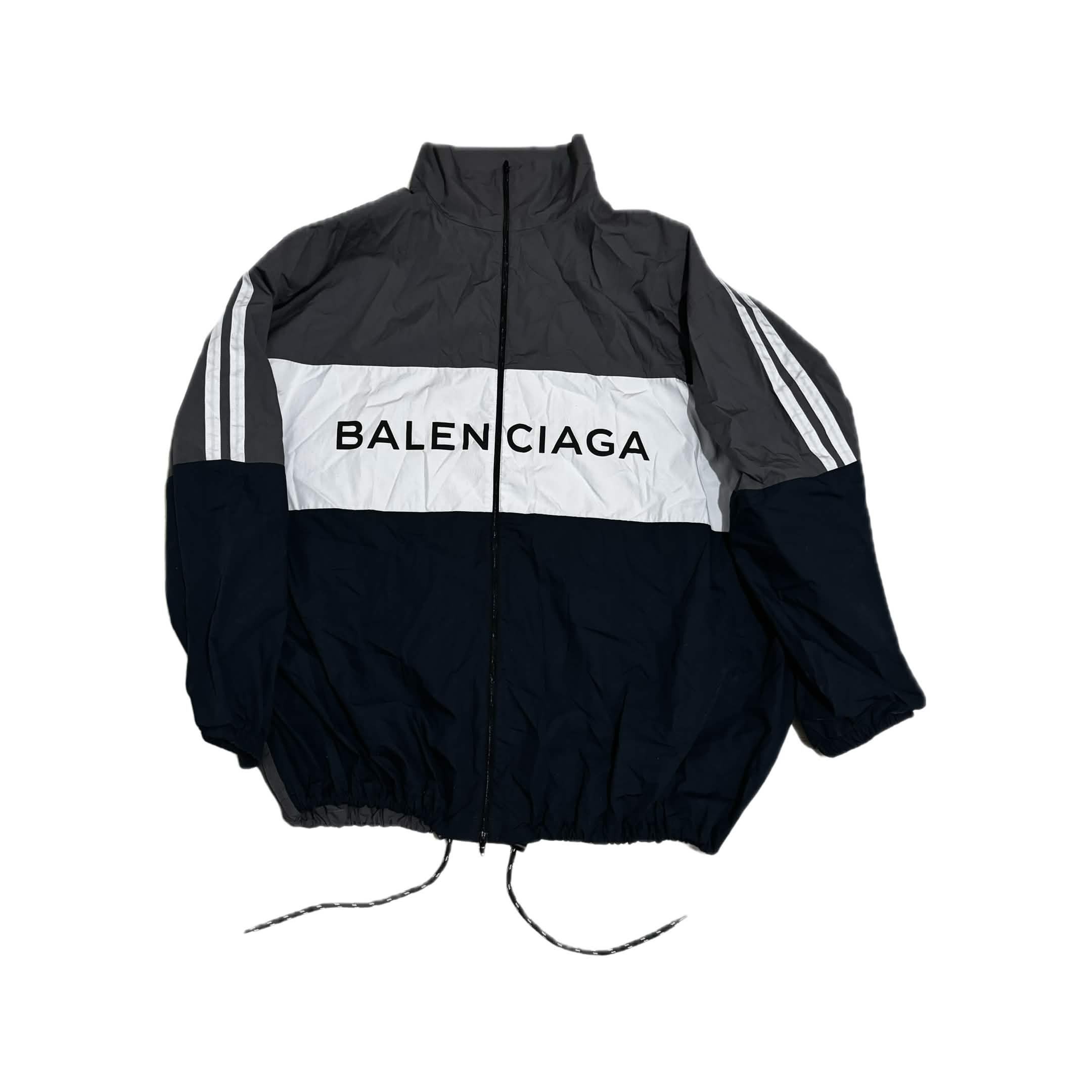 Balenciaga Balenciaga Windbreaker Gray Size US M / EU 48-50 / 2 - 1 Thumbnail