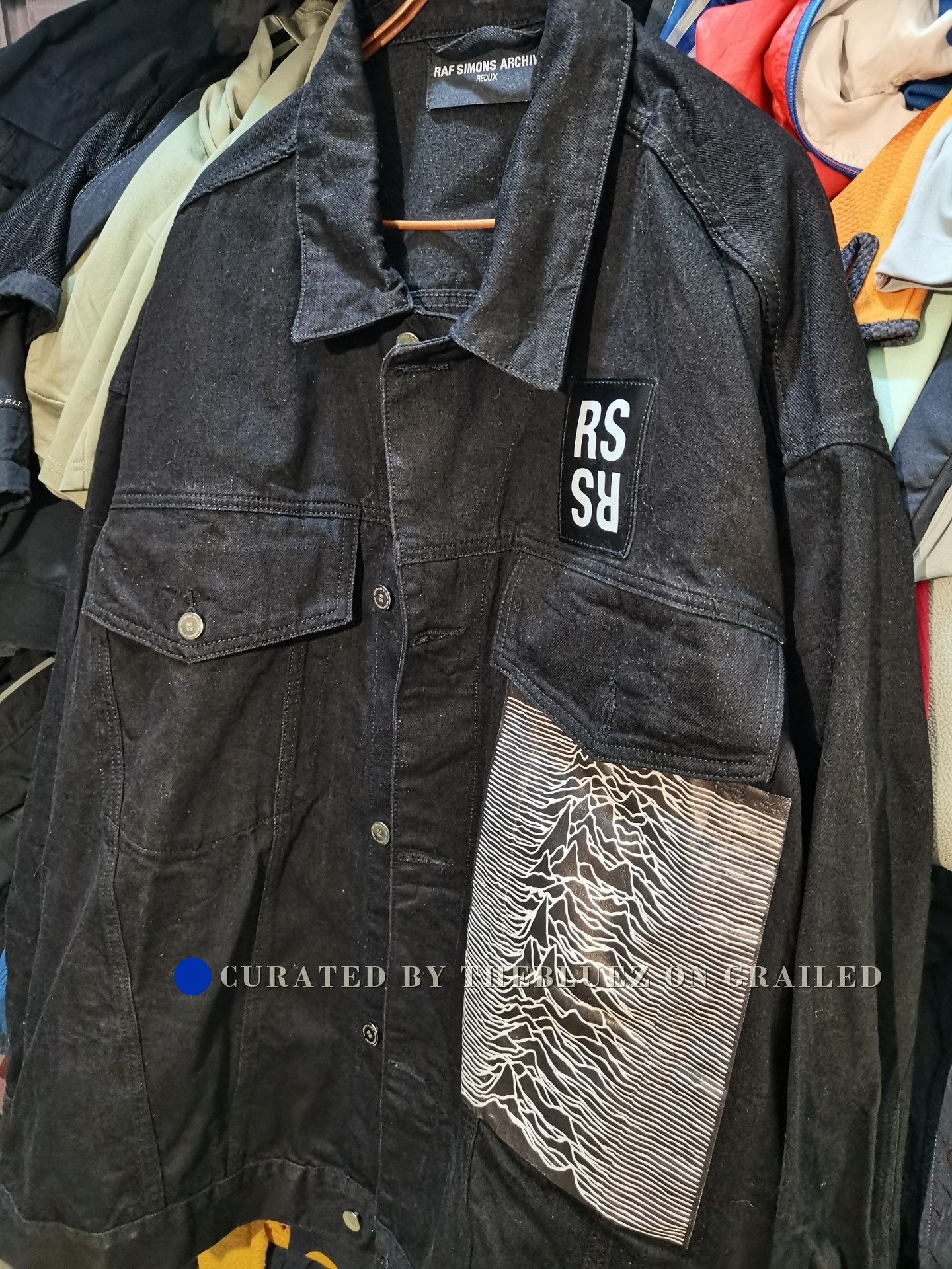 Raf Simons Raf Simons ARCHIVE REDUX joy division denim jacket