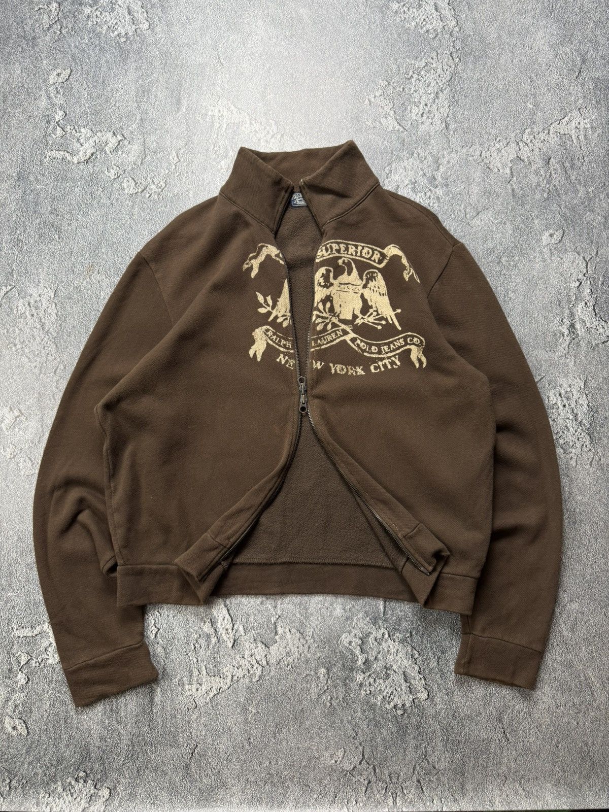 Ralph Lauren Ralph Lauren PJC VNTG Double Zip Superior Eagle Sweater Size US L / EU 52-54 / 3 - 1 Thumbnail