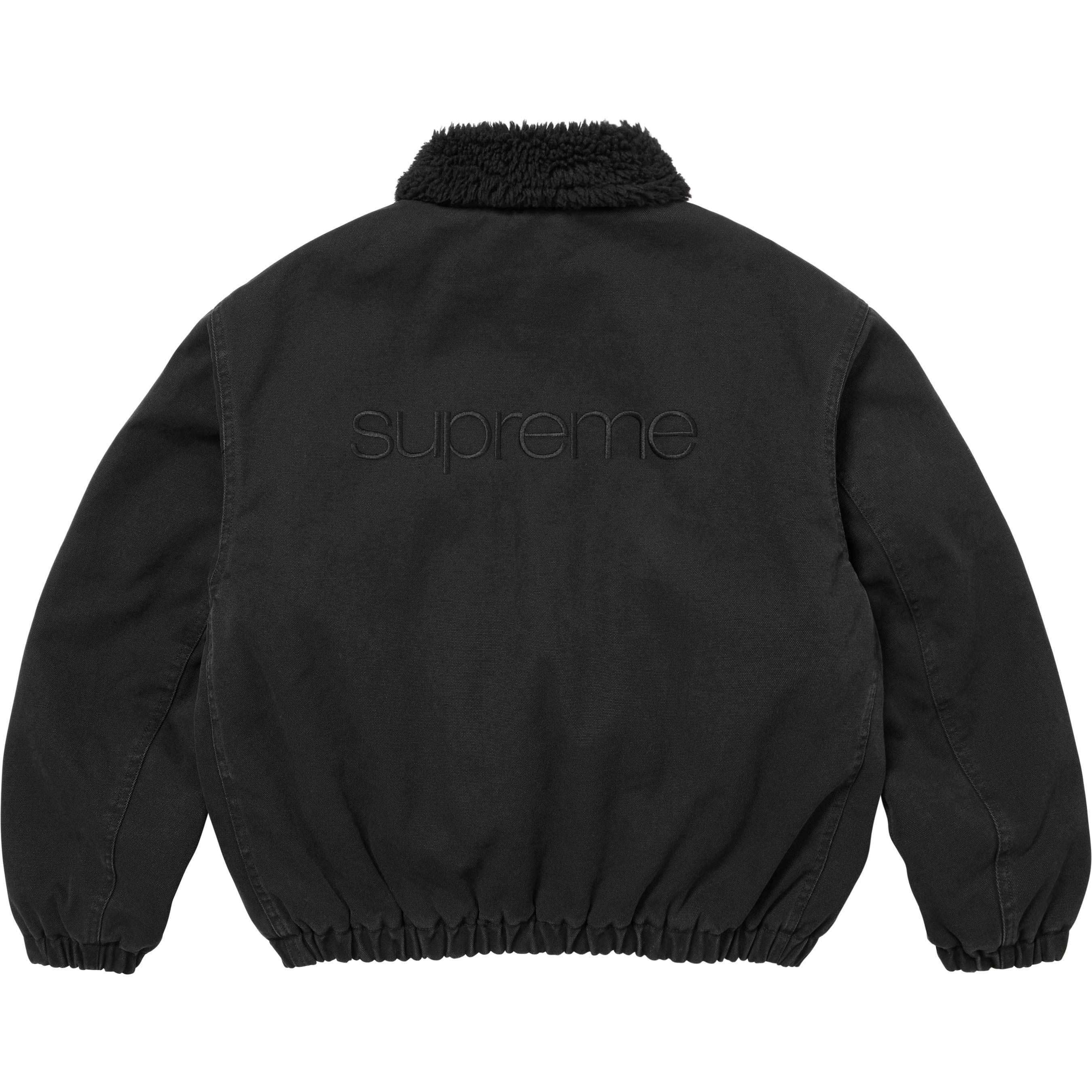 Supreme Supreme Faux Shearling Lined Bomber Jacket Size US XXL / EU 58 / 5 - 3 Thumbnail