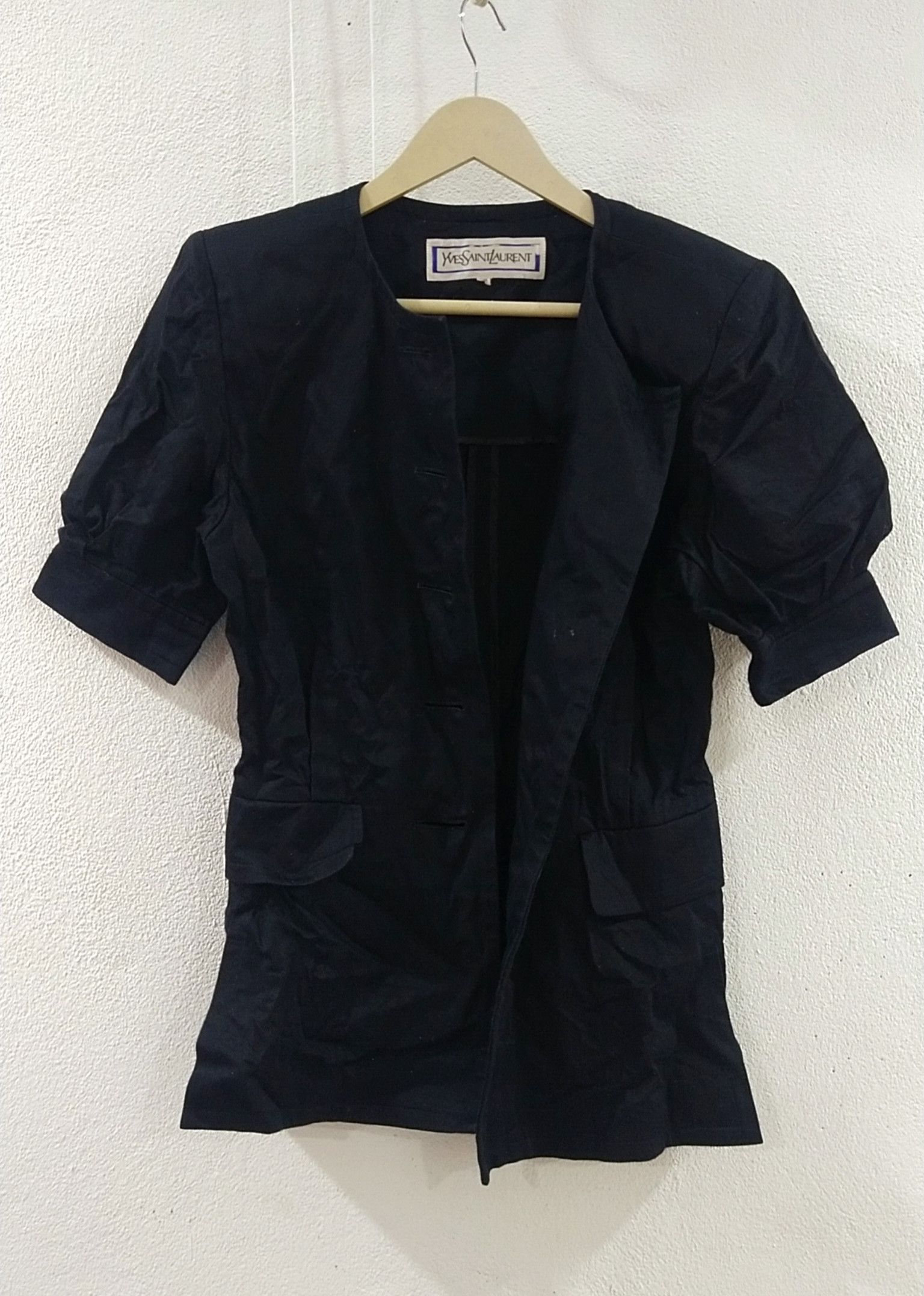 Yves Saint Laurent Final Drop Yvessaintlauren Jacket Size S / US 4 / IT 40 - 3 Thumbnail