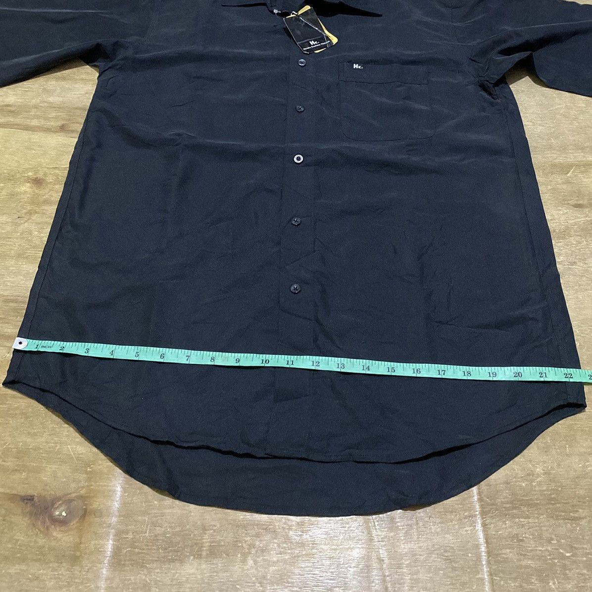 Hiroko Koshino Homme × Japanese Brand Hiroko koshino homme black shirt Size US L / EU 52-54 / 3 - 7 Thumbnail
