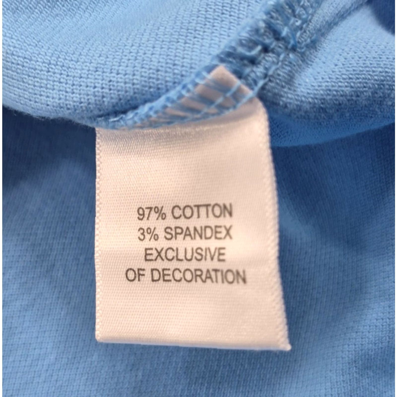 Tailorbyrd TailorByrd Collection Polo Shirt Mens Large Blue Solid Stretch Flamingo Logo Size US L / EU 52-54 / 3 - 6 Thumbnail