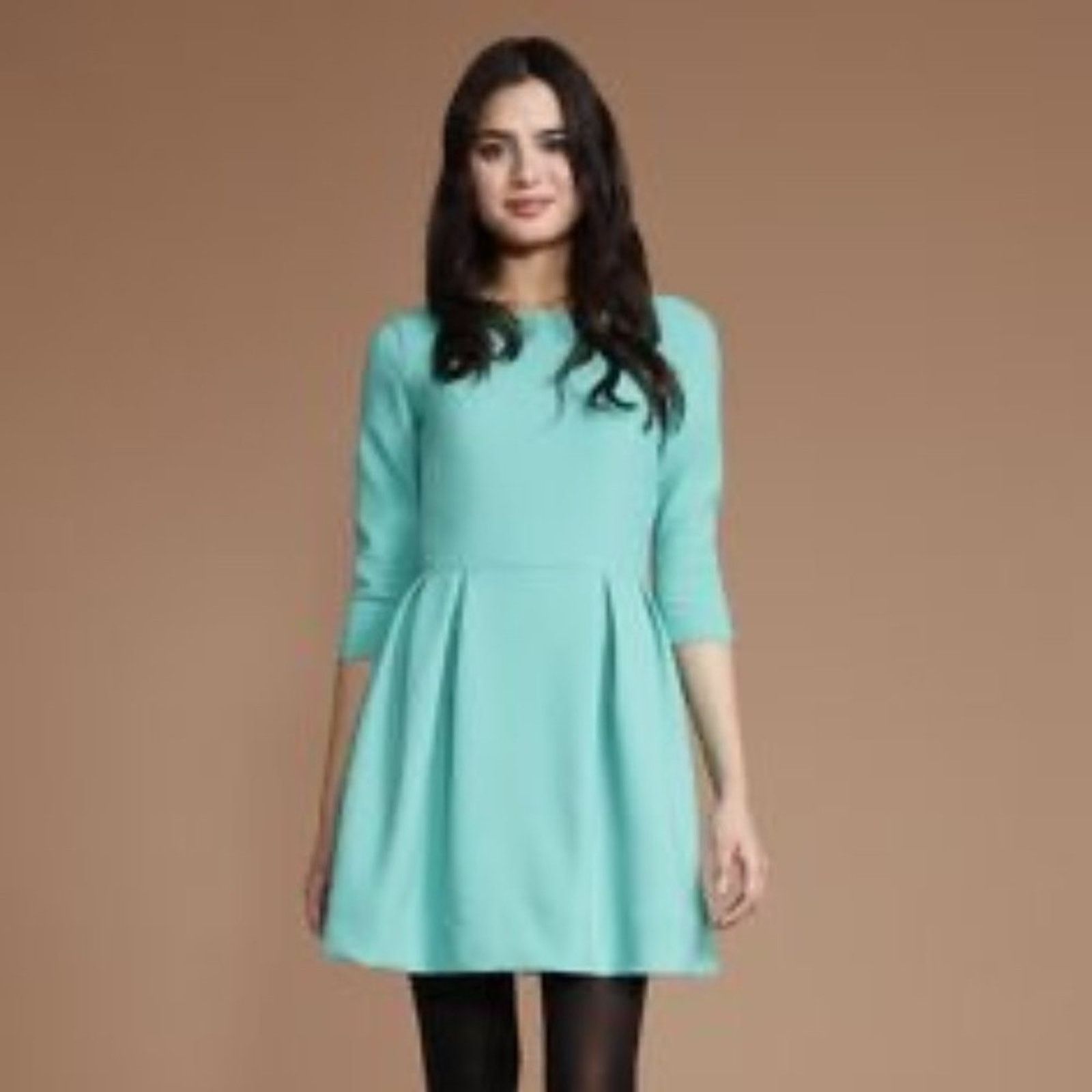 Robe De Soirée/cocktail Shoshanna - Taille 4 - Soie 100% - Longueur Midi - Occasion Très Bon état
