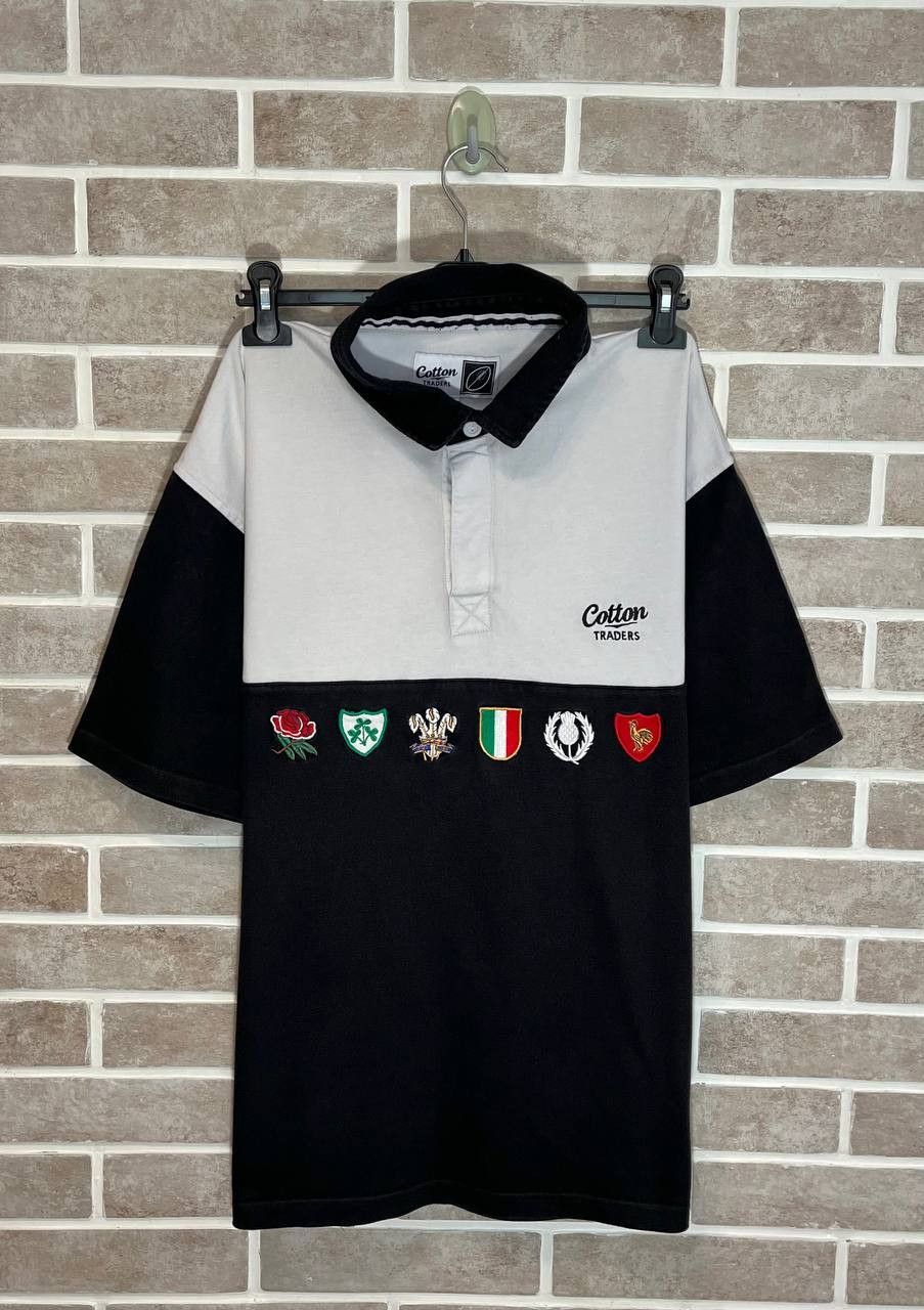 Cotton Traders Cotton Traders Rugby 6 NATIONS vintage polo shirt Size US XXL / EU 58 / 5 - 1 Thumbnail